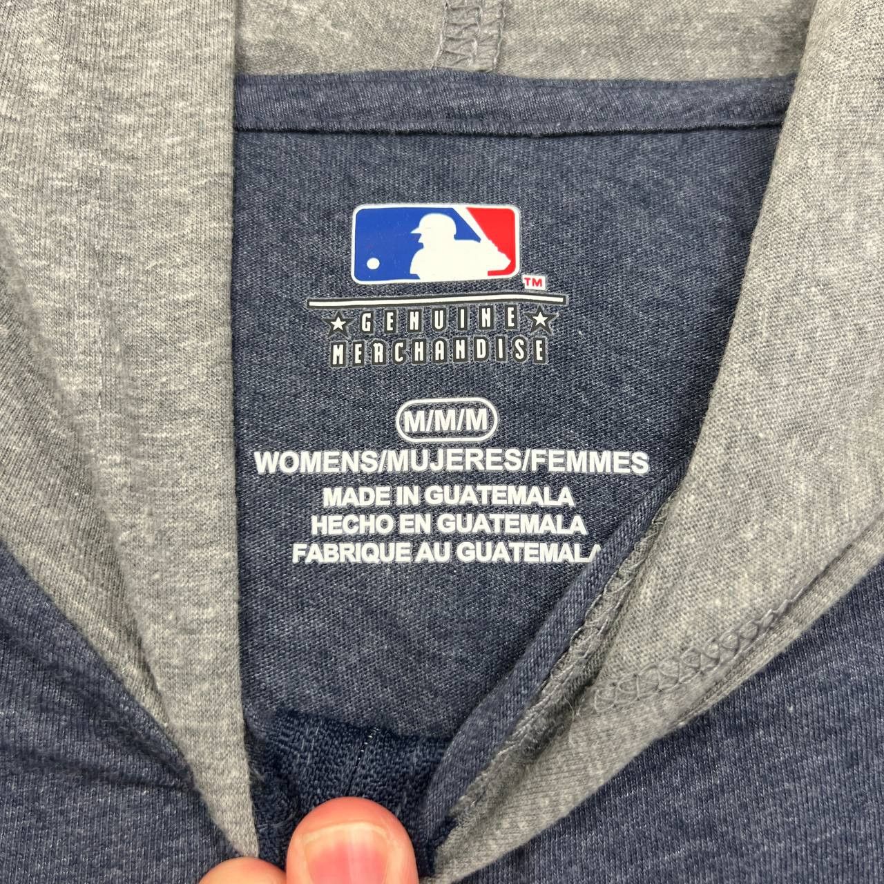 MLB Cleveland Indians Guardians Hoodie Women MLB Full Zip New M Size M / US 6-8 / IT 42-44 - 3 Thumbnail