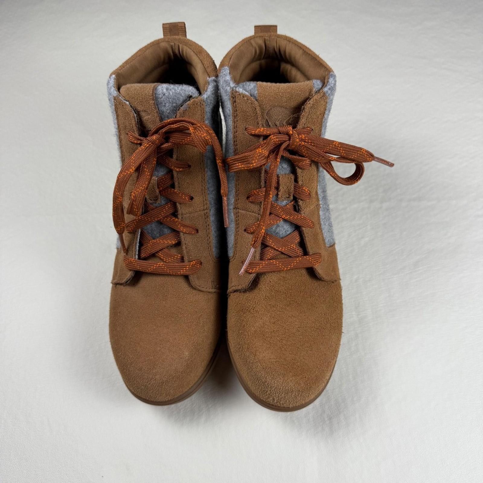 SOREL Sorel Evie Women's Waterproof Boots Suede Brown Size 8.5 Size US 8.5 / IT 38.5 - 2 Thumbnail