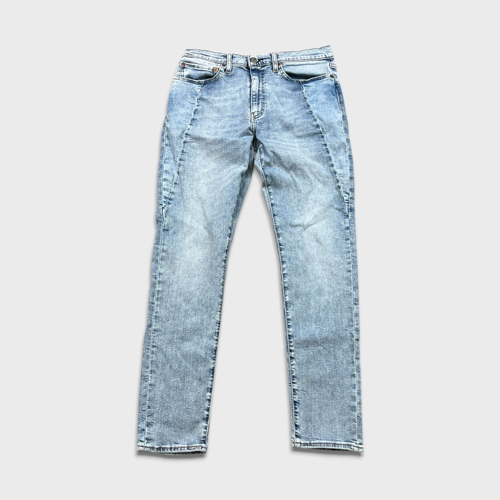 Levi's × Vintage Levi's 512 Jeans 34x32 Slim Taper Leg Premium Denim Pants Size US 34 / EU 50 - 1 Thumbnail