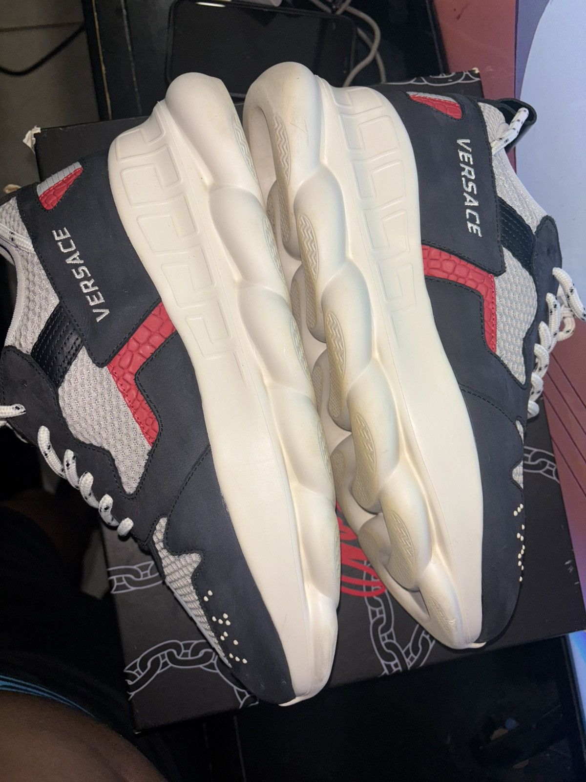 Versace Versace track sneaker Size US 11 / EU 44 - 2 Thumbnail