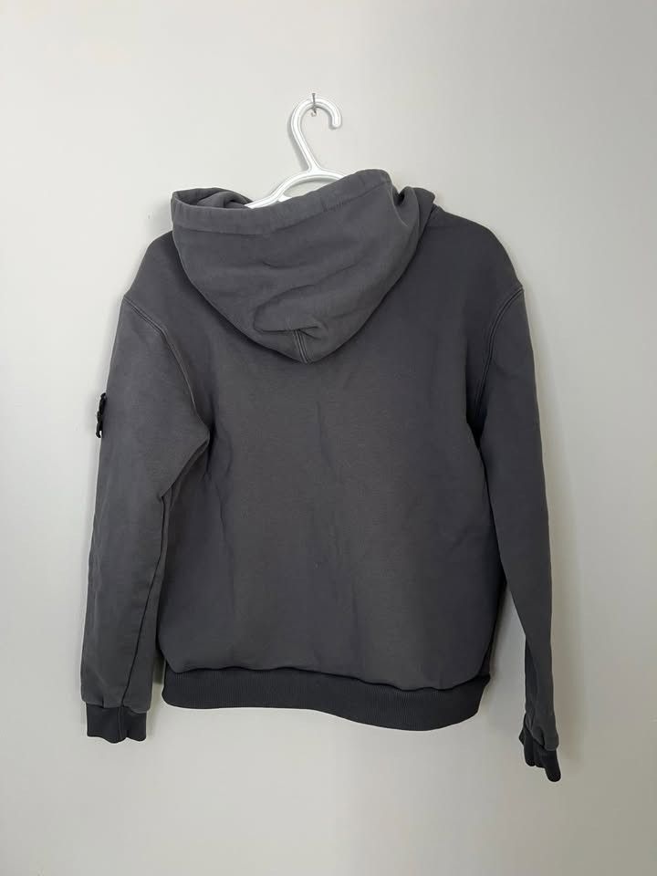 Stone Island Stone Island Full Zip charcoal grey Hoodie Size US L / EU 52-54 / 3 - 5 Thumbnail