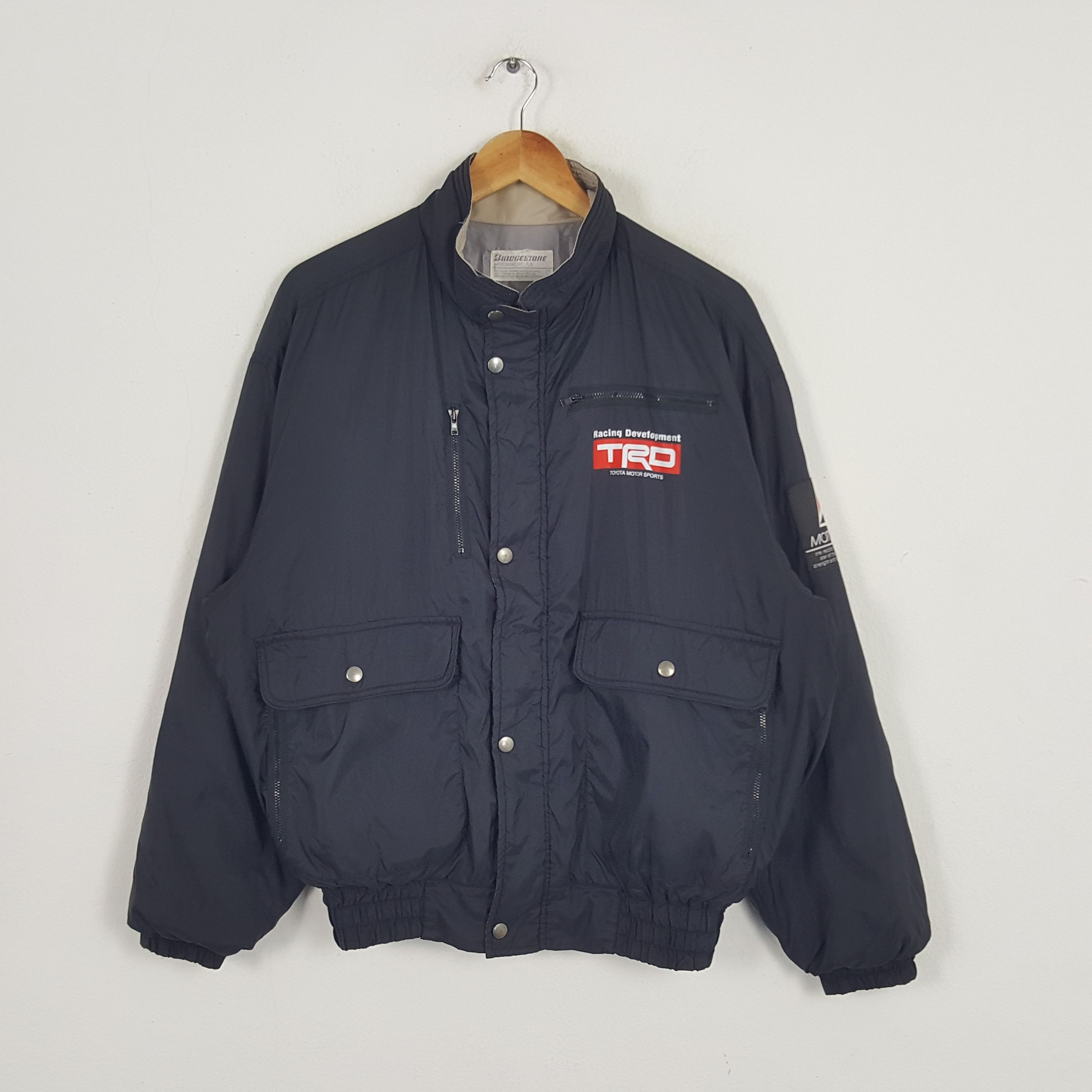 Japanese Brand × Vintage Vintage Bridgestone X Toyota Racing Development TRD Jacket Size US XL / EU 56 / 4 - 3 Thumbnail
