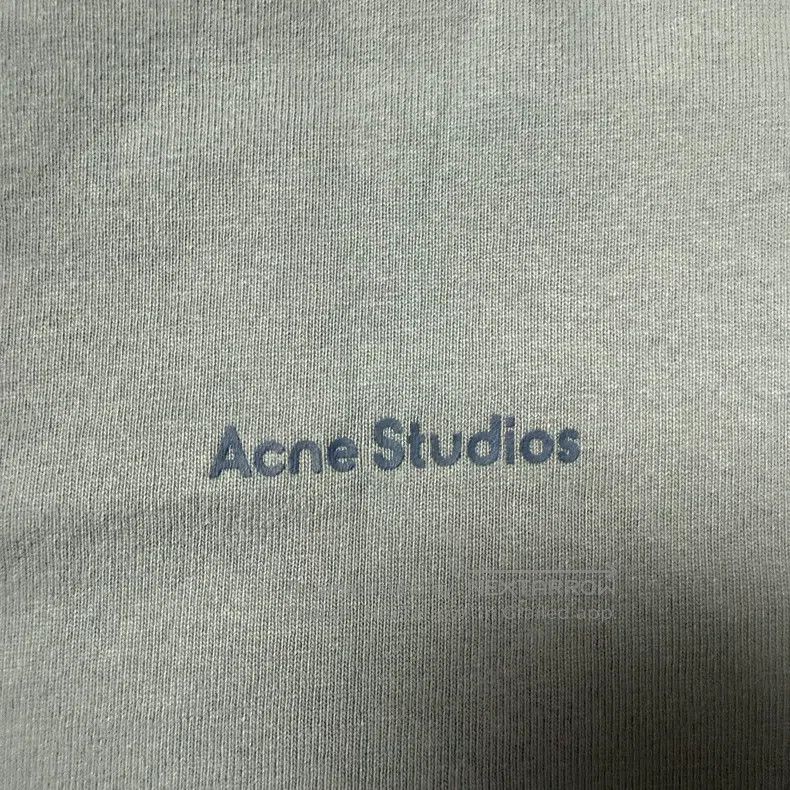 Acne Studios Acne Studios Micro Logo Grey Cotton Casual Short Sleeve T- Size US XXL / EU 58 / 5 - 3 Thumbnail
