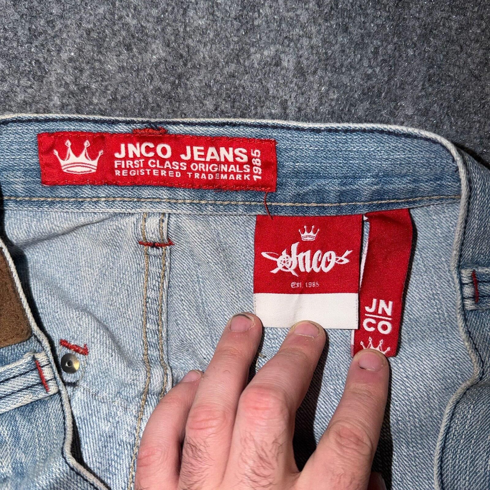 JNCO Vintage JNCO Crown Denim Shorts Mens XL 36 Vtg y2k 90s Rare Size US 36 / EU 52 - 7 Thumbnail