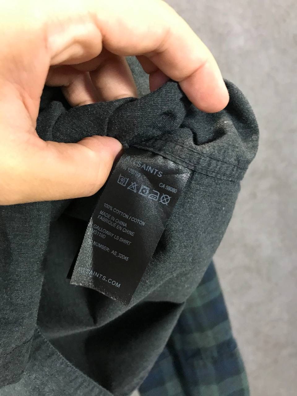 Allsaints Allsaints vintage shirt Size US L / EU 52-54 / 3 - 4 Thumbnail