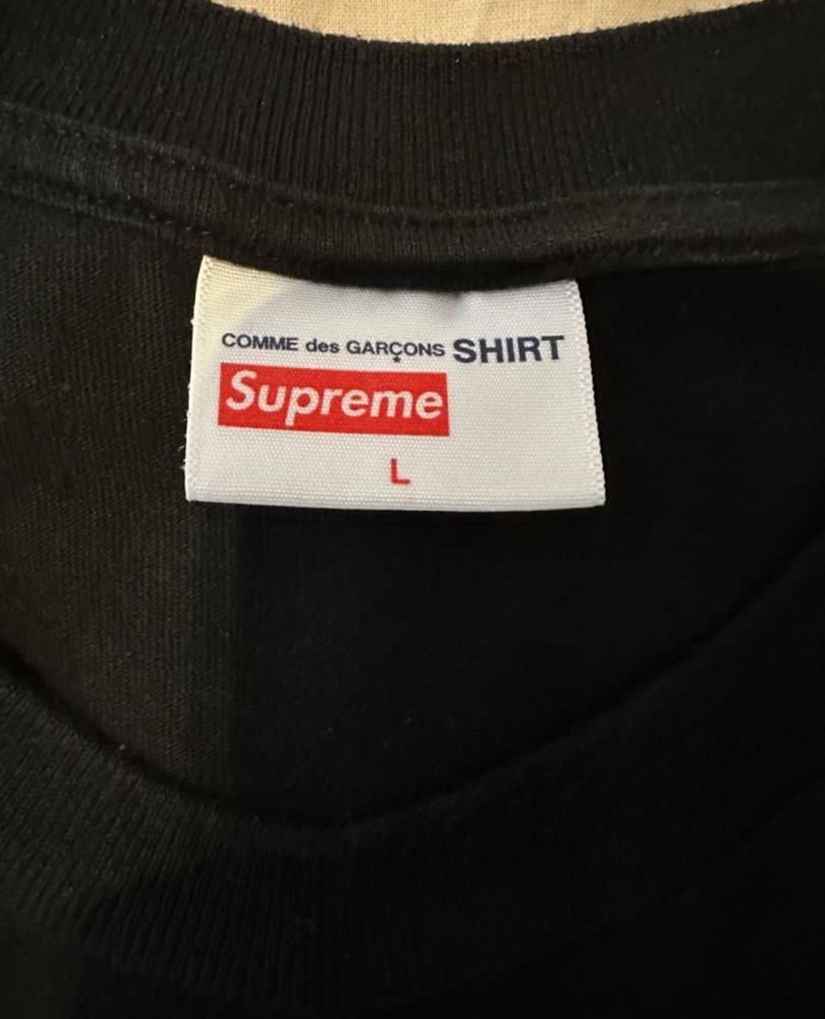 Comme des Garcons × Supreme SUPREME X COMME DES GARÇONS box logo Size US L / EU 52-54 / 3 - 4 Thumbnail