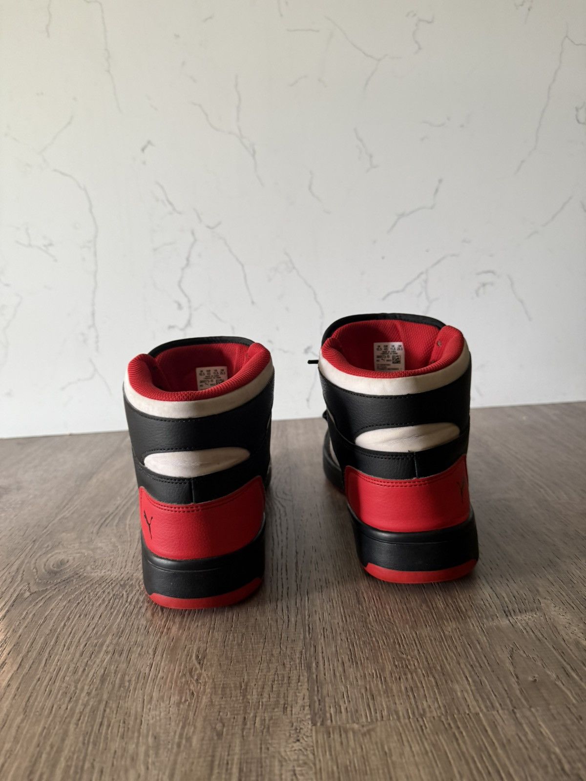 Puma Red and black puma rebound layups (send best offer) Size US 11.5 / EU 44-45 - 4 Thumbnail