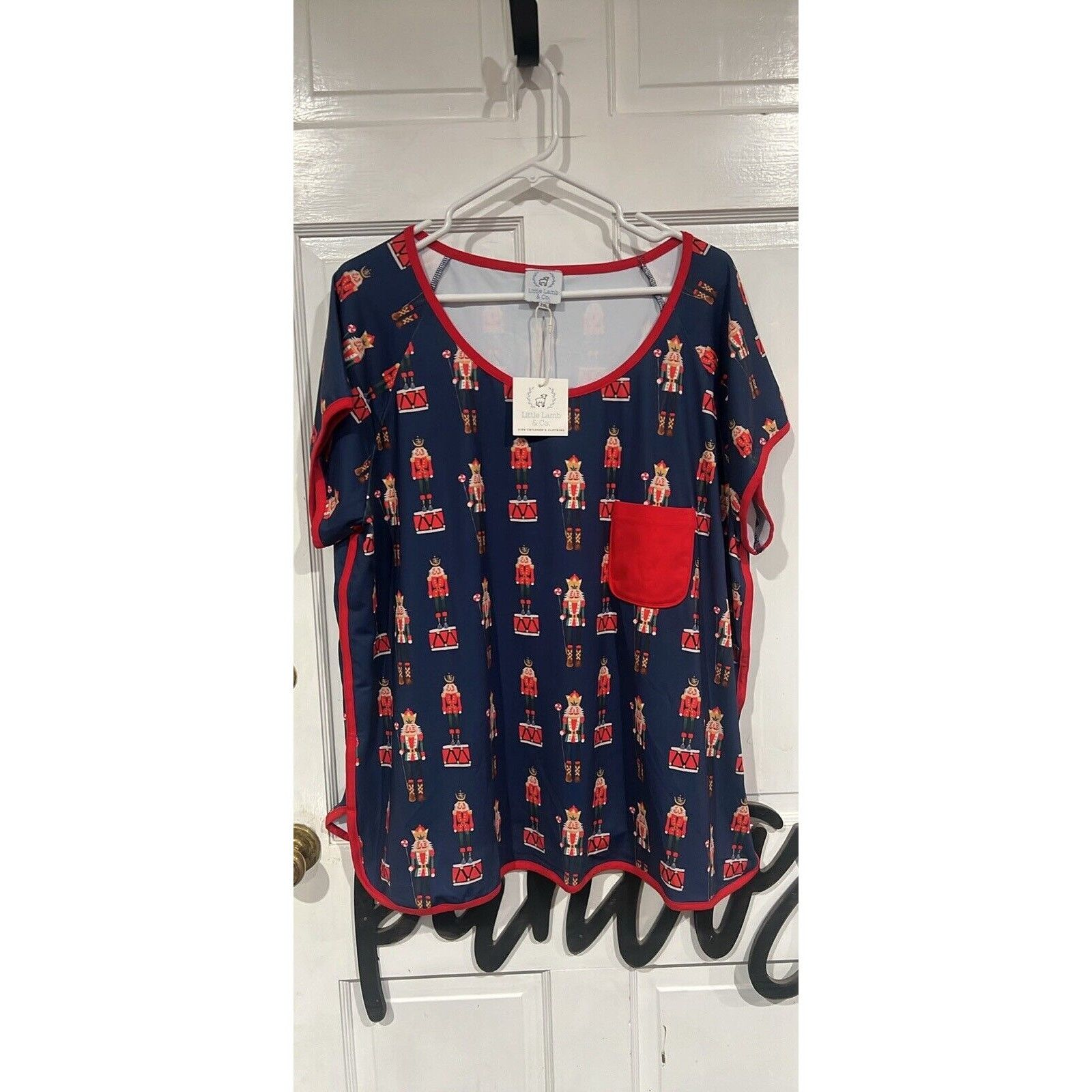 Other NWT Little Lamb And Co Women’s Nutcracker Shirt 2XL Size XXL / US 16-18 / IT 52-54 - 1 Thumbnail