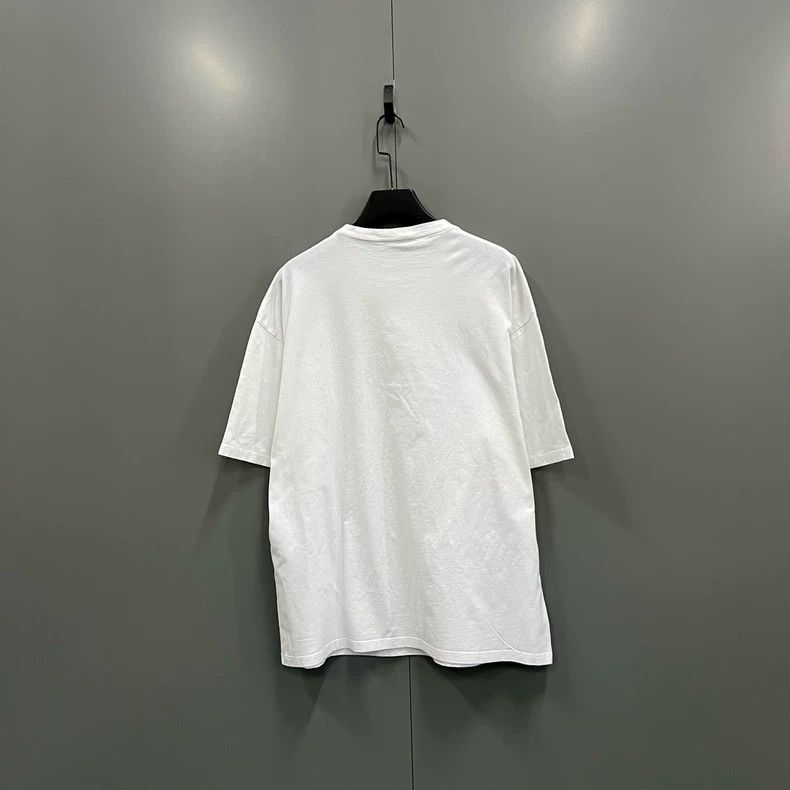 Balenciaga Balenciaga White graphic printed short sleeves Size US L / EU 52-54 / 3 - 3 Thumbnail