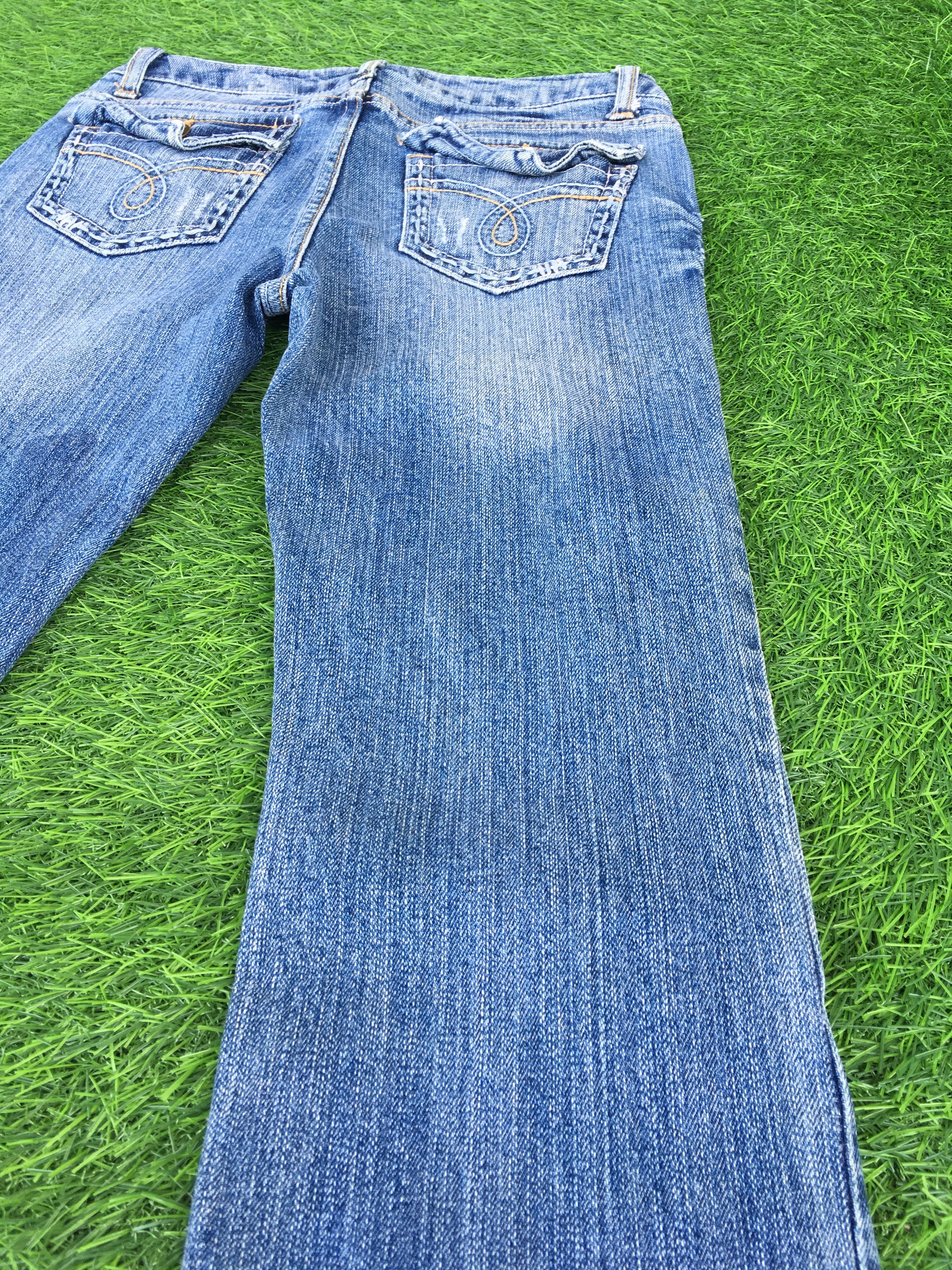 Designer Y2K Low Rise Bootcut Jeans D-1044 Size 24" / US 00 / IT 34 - 9 Thumbnail