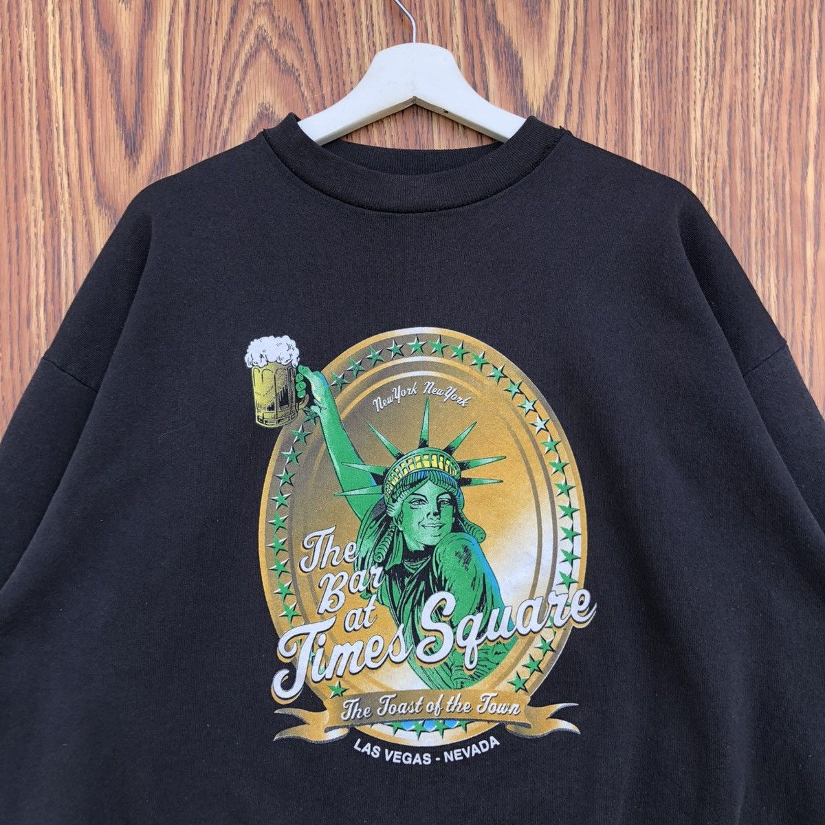 Vintage Vintage The Bar at Times Square New York Sweatshirt Size US XL / EU 56 / 4 - 3 Thumbnail