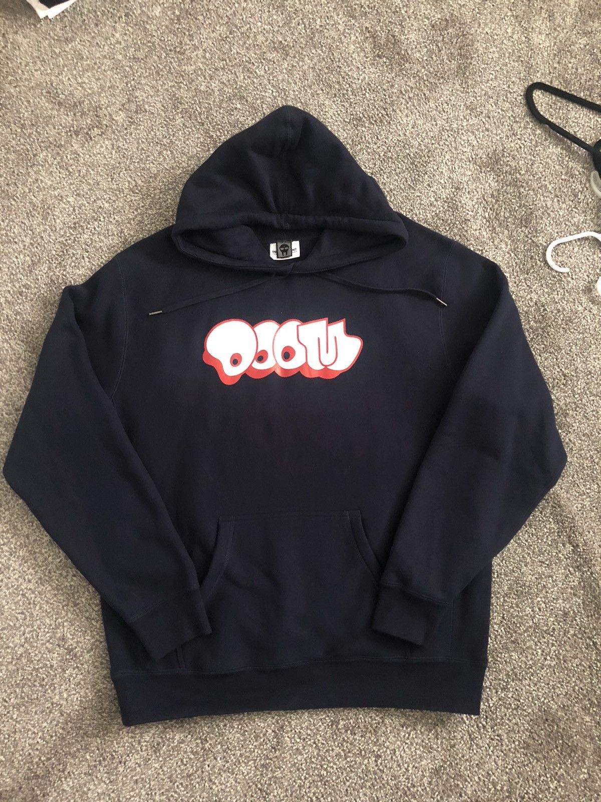 image of Mf Doom Hoodie Navy Xl, Men's