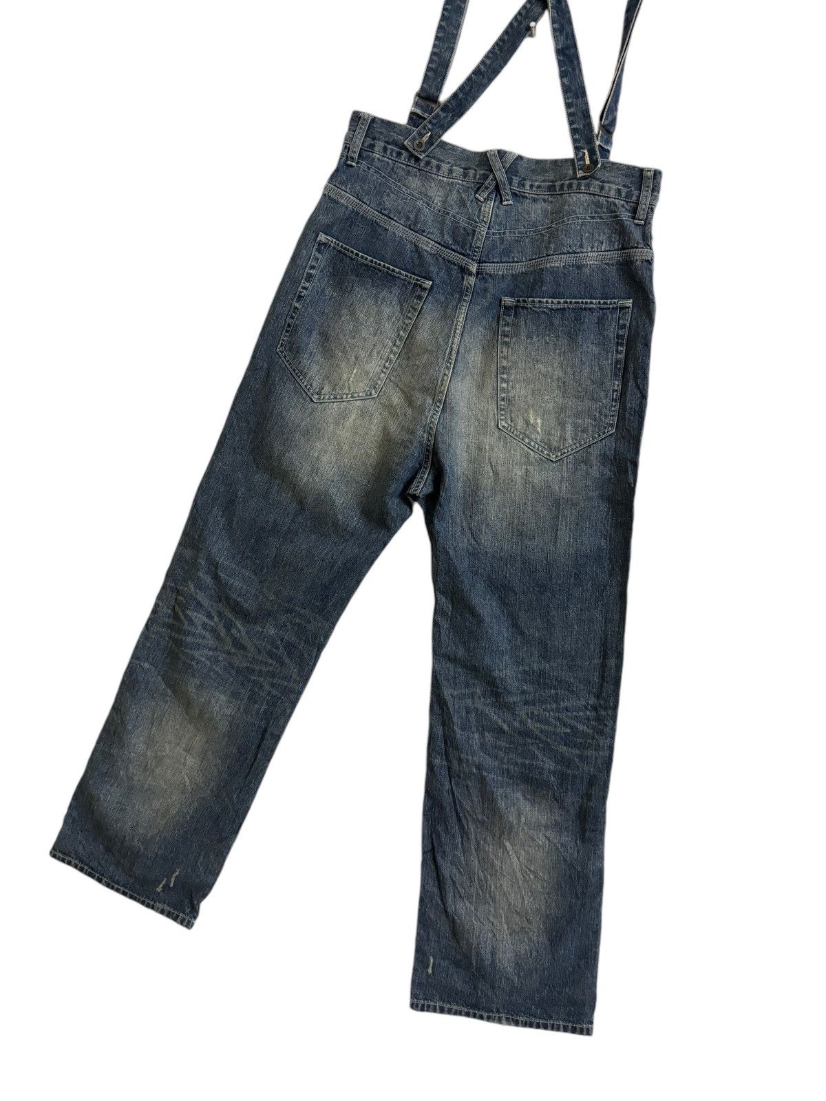 If Six Was Nine × Japanese Brand GARAGE BLUE JAPANESE BRAND BAGGY STYLE DENIM Size US 32 / EU 48 - 7 Thumbnail