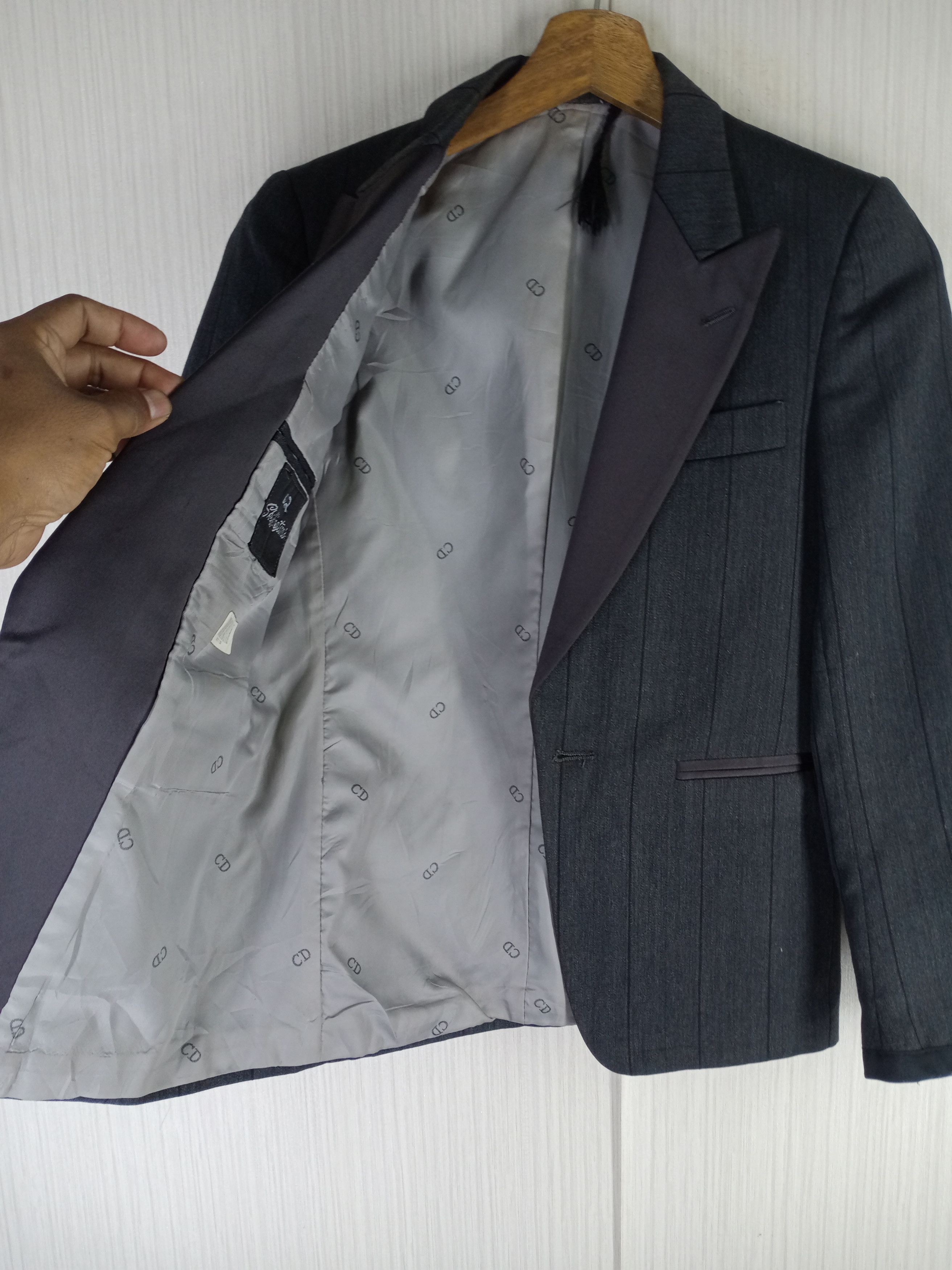 Christian Dior Monsieur Rare Vintage Christian Dior Monsieur Blazer Suit Size US XS / EU 42 / 0 - 4 Thumbnail