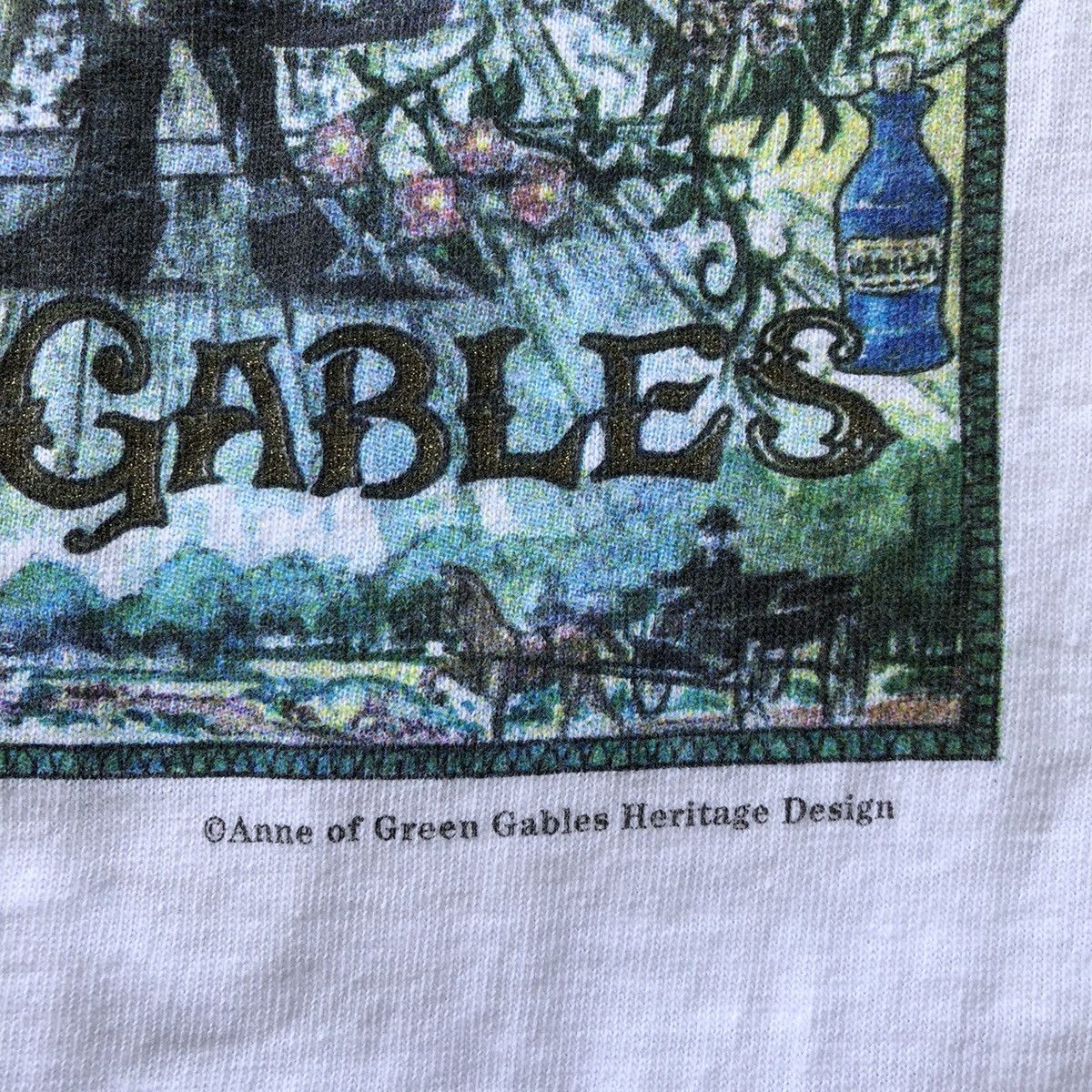 Vintage Vintage ANNE of GREEN GABLES Novel T-Shirt Size US S / EU 44-46 / 1 - 5 Thumbnail