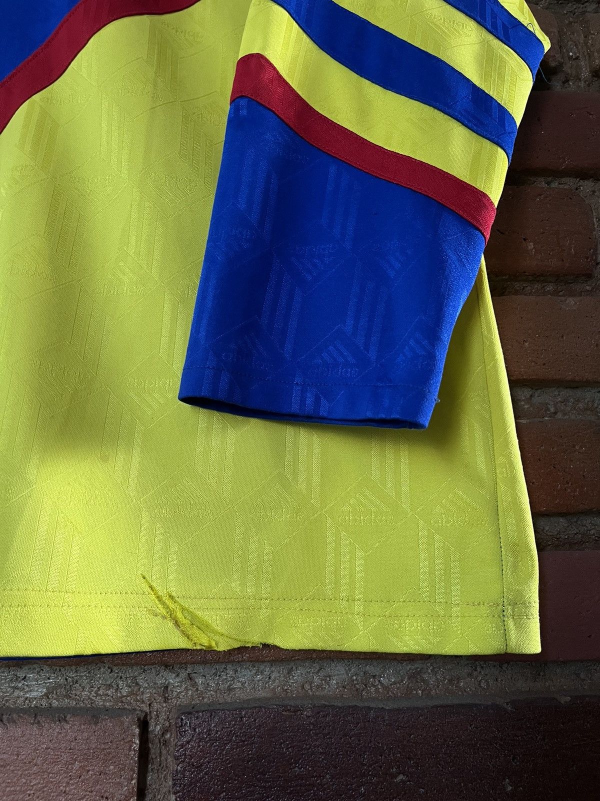 Vintage VNTG 80S CLUB AMÉRICA BOOTLEG JERSEY Size US L / EU 52-54 / 3 - 2 Thumbnail