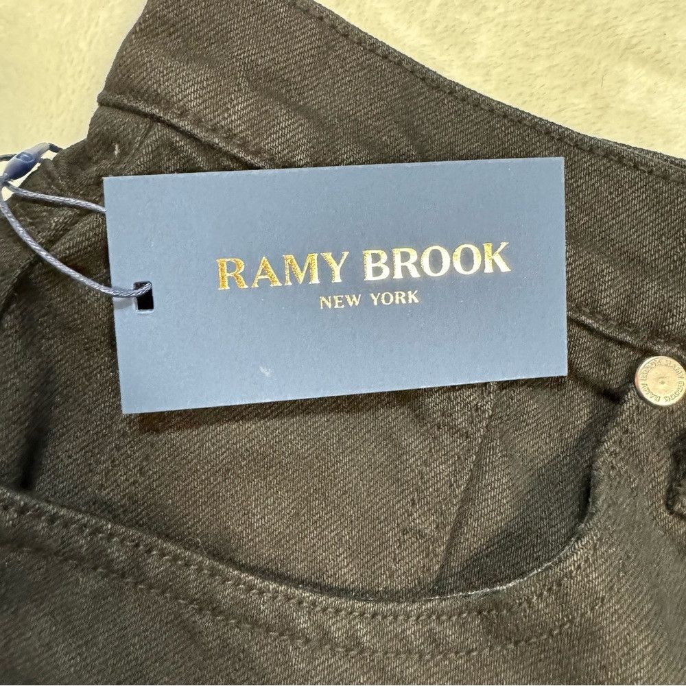Ramy Brook NWT New $195 Ramy Brook Christa Fray Hem Boyfriend Denim Sh Size 26" / US 2 / IT 38 - 7 Thumbnail