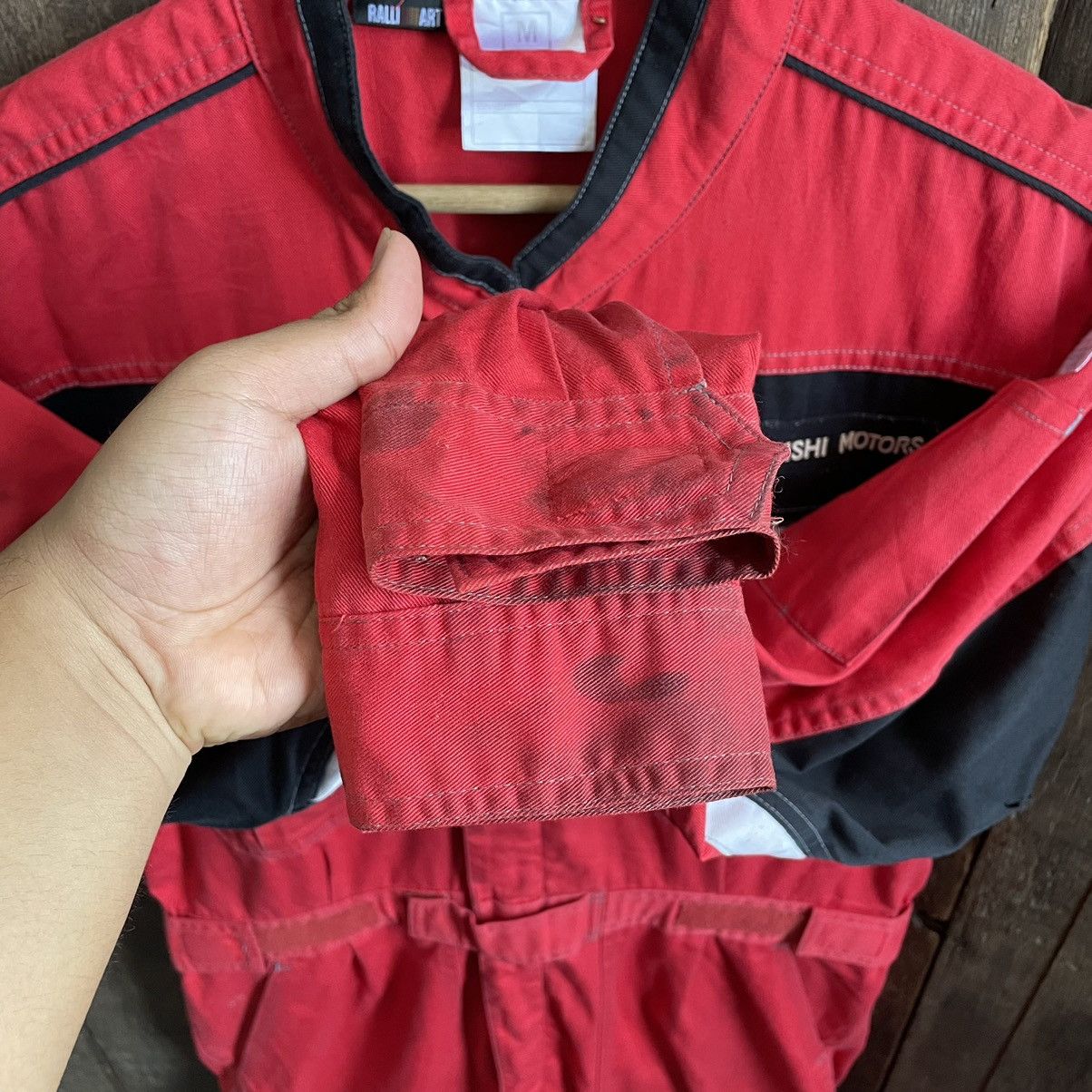 Vintage Vintage Ralliart Mitsubishi Motor Coverall Jacket Size US 36 / EU 52 - 7 Thumbnail
