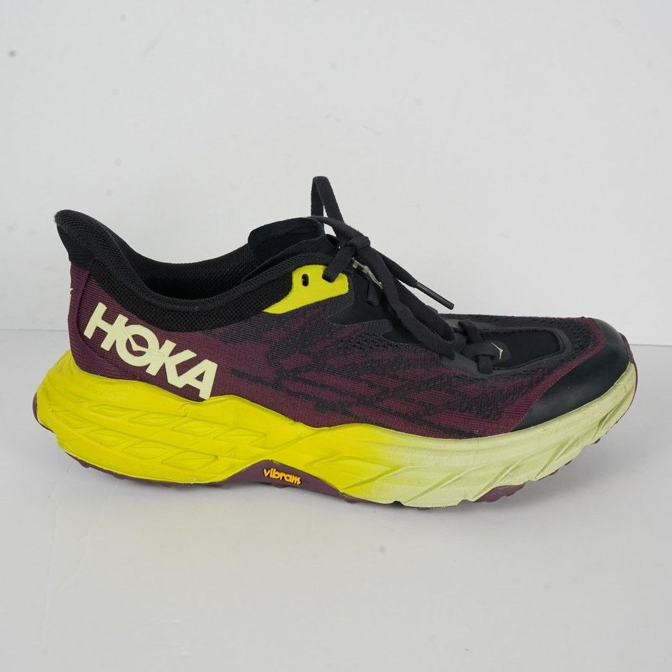 Hoka One One Speedgoat 5 Gorpcore Trail Running Shoes Wms 7B in Purple, Women's