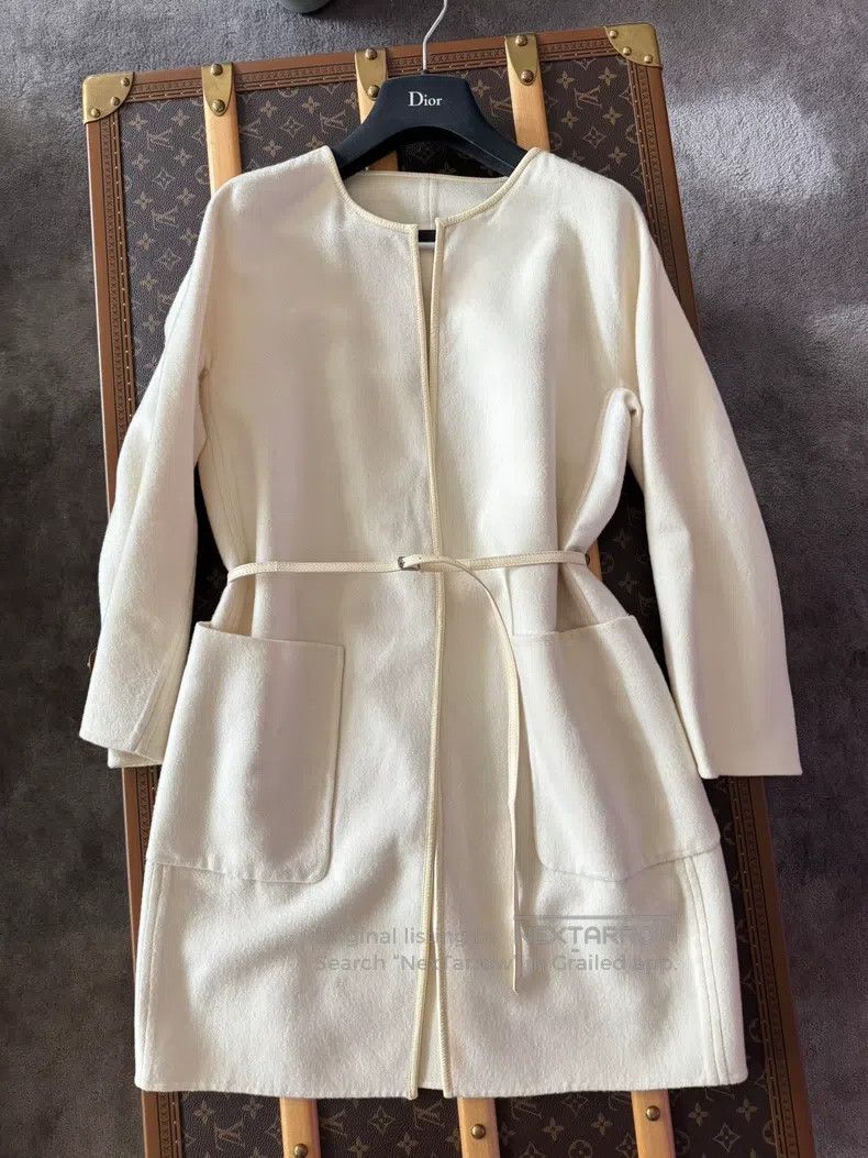 Loro Piana LORO PIANA Double-Sided Cashmere Coat Size XS / US 0-2 / IT 36-38 - 6 Thumbnail