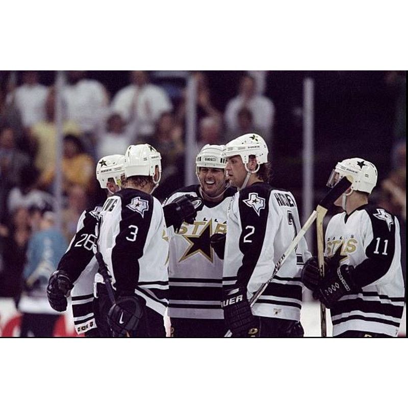 NHL × Starter MODANO Dallas Stars 90s jersey XL white home hockey vintage Size US XL / EU 56 / 4 - 14 Thumbnail