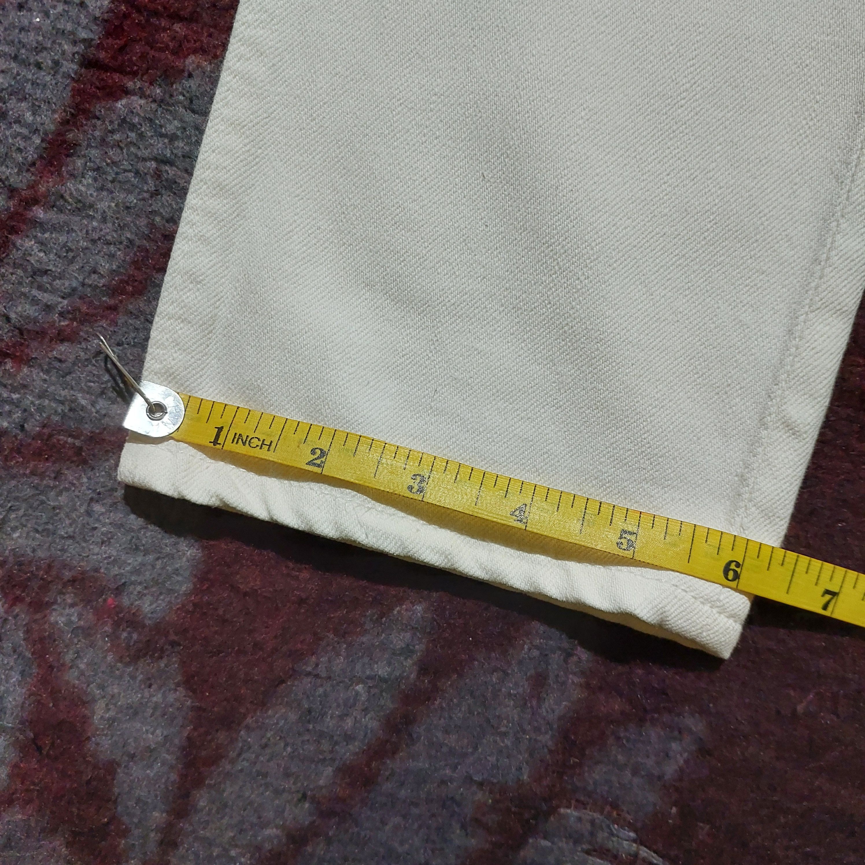 Orslow Japanese Orslow Lot 107 White Denim Size US 29 - 16 Thumbnail