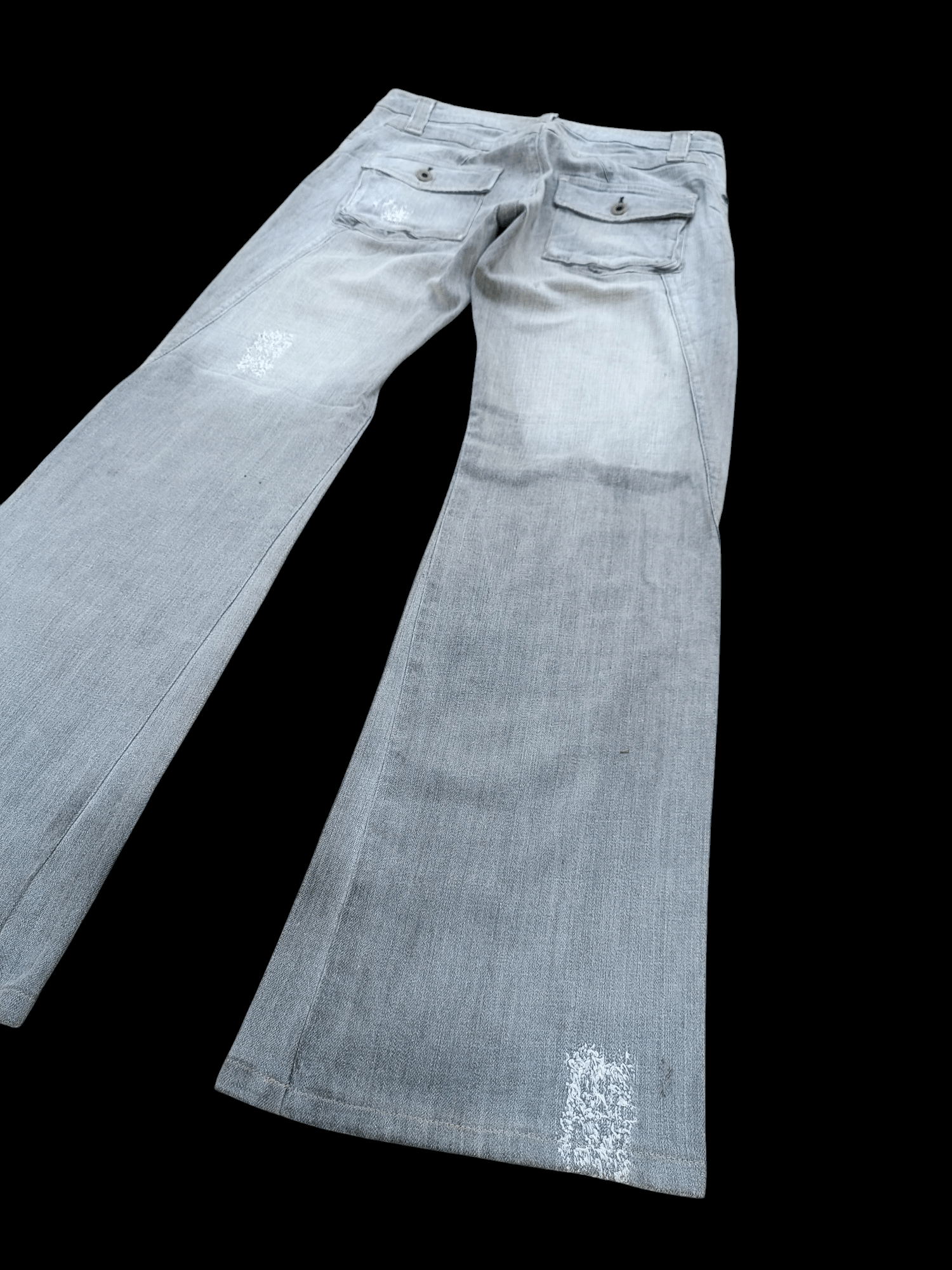 If Six Was Nine × Japanese Brand × Tornado Mart Vintage Camel Road Distressed Flare Jeans Size US 30 / EU 46 - 10 Thumbnail