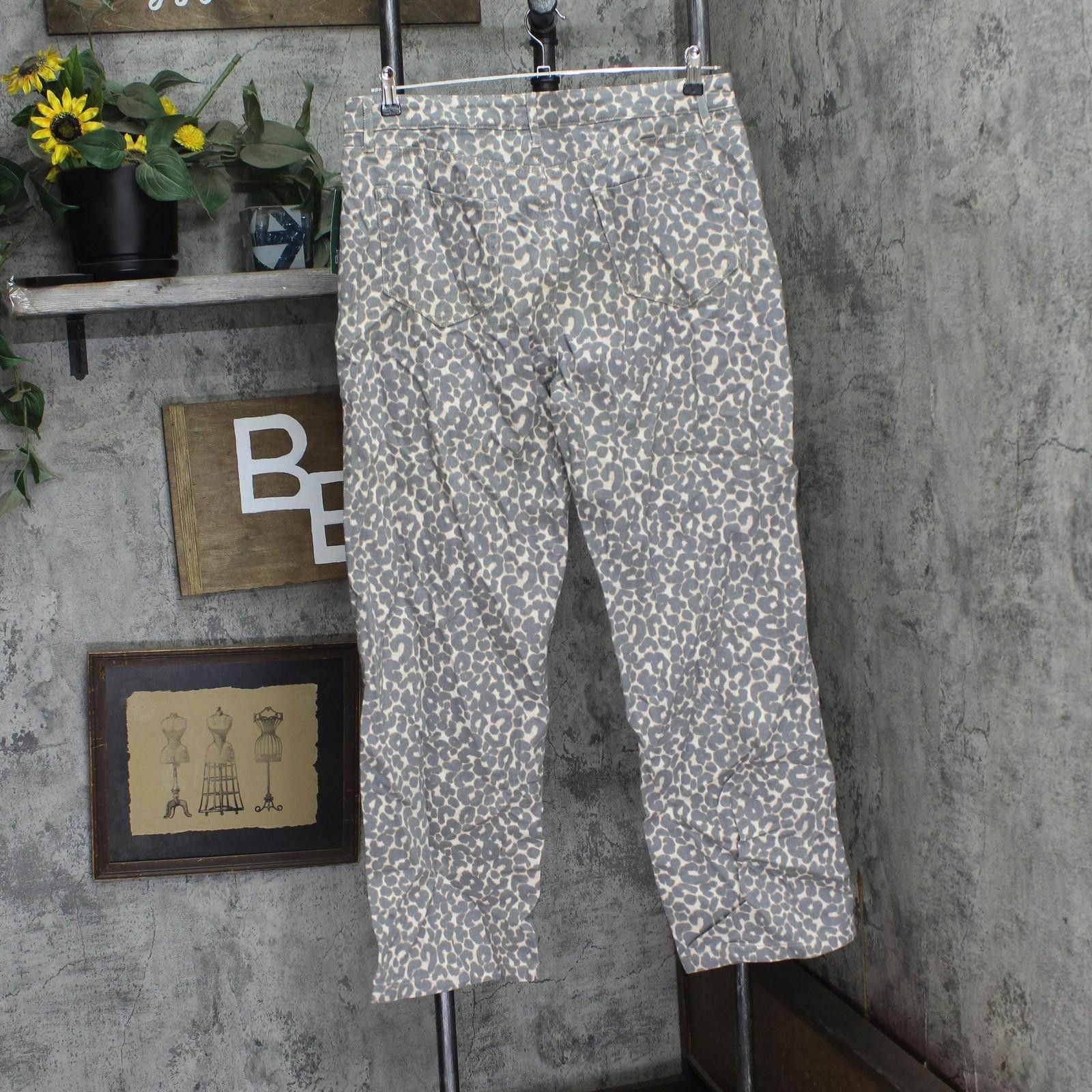Other Nwt Wild Fable 90s Straight Pants 91905655 Brown Leopard L Size 36" / US 14 / IT 50 - 2 Thumbnail