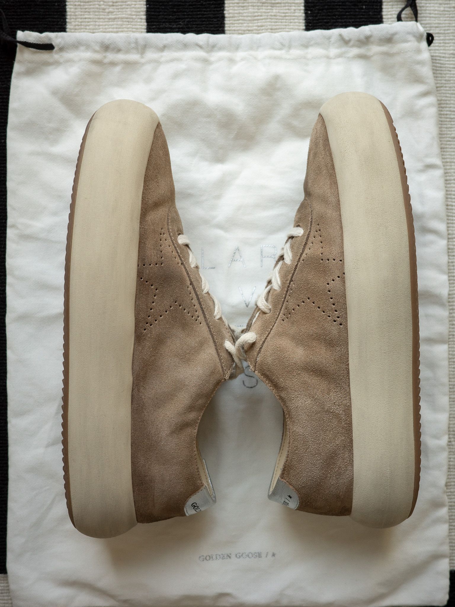 Golden Goose Golden Goose Space-Star in tobacco-colored suede Size US 9.5 / EU 42-43 - 5 Thumbnail