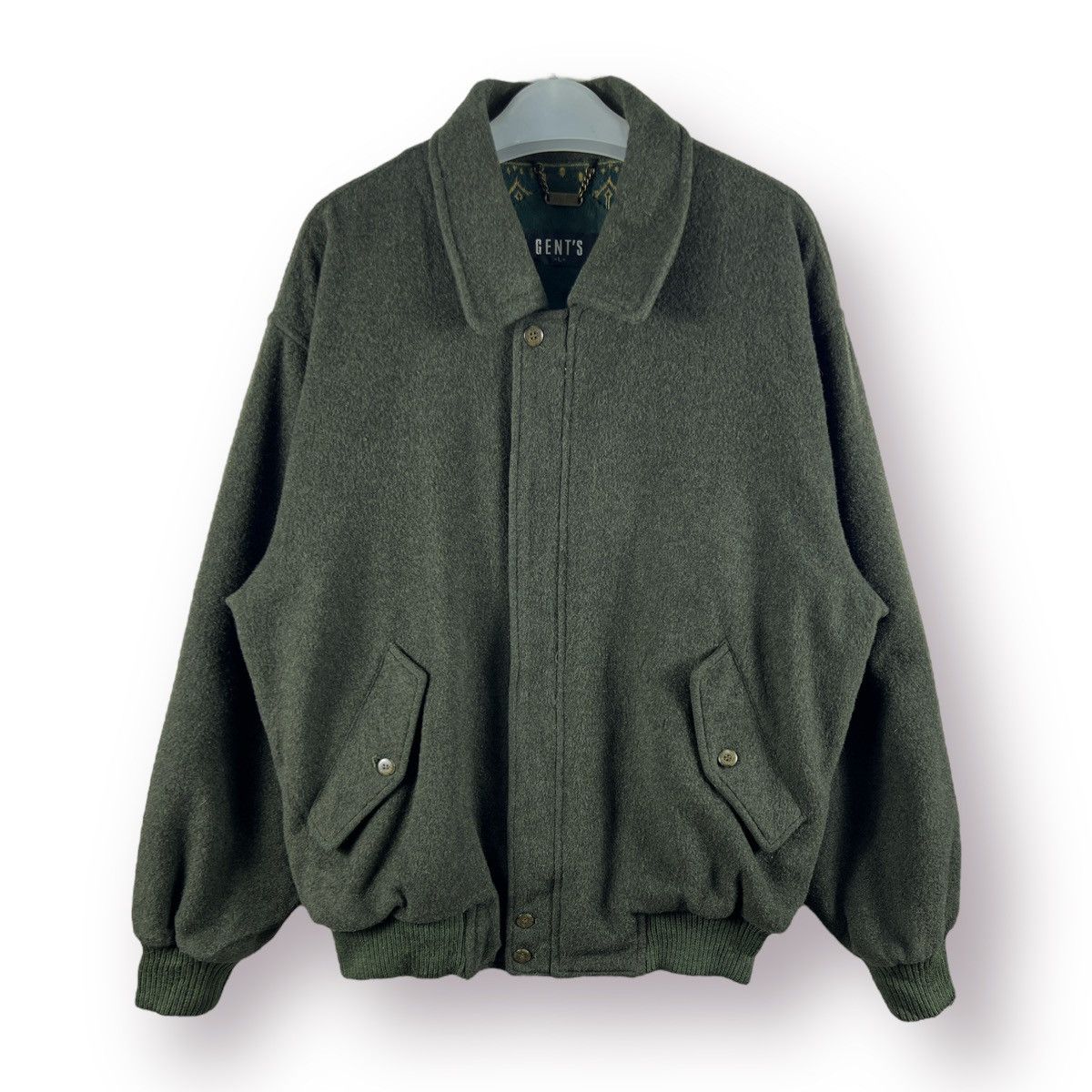 Gents × Japanese Brand 🔥 Gent's Wool Bomber jacket Size US M / EU 48-50 / 2 - 1 Thumbnail