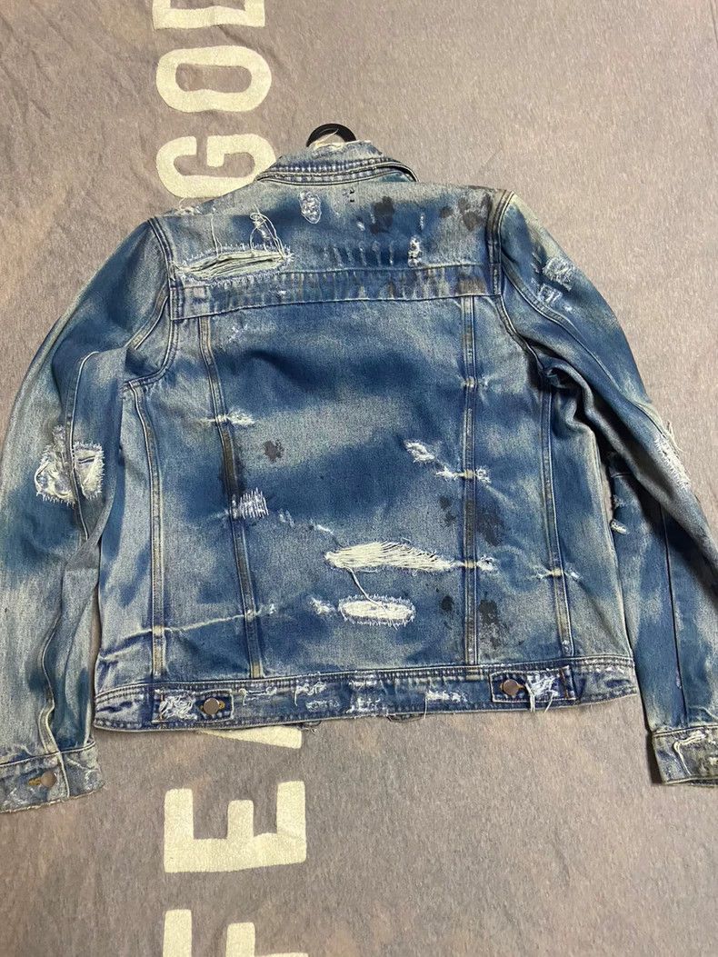 Amiri Amiri16og oil-stained jacket 2503-Nextarrow Size US L / EU 52-54 / 3 - 4 Thumbnail