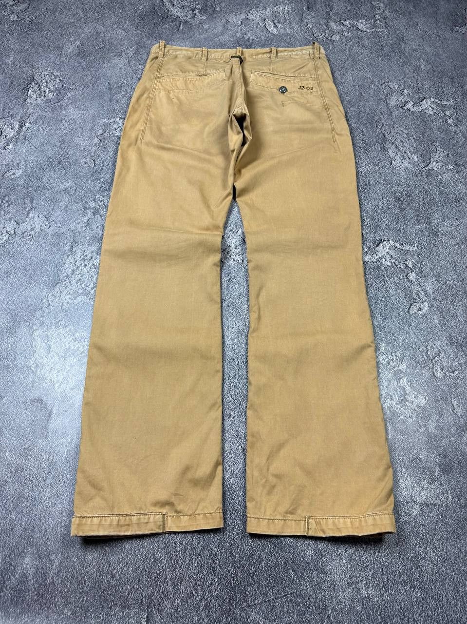 G-Star G-Star Raw 3301 Biege Straight Fit Pants Size US 32 / EU 48 - 2 Thumbnail