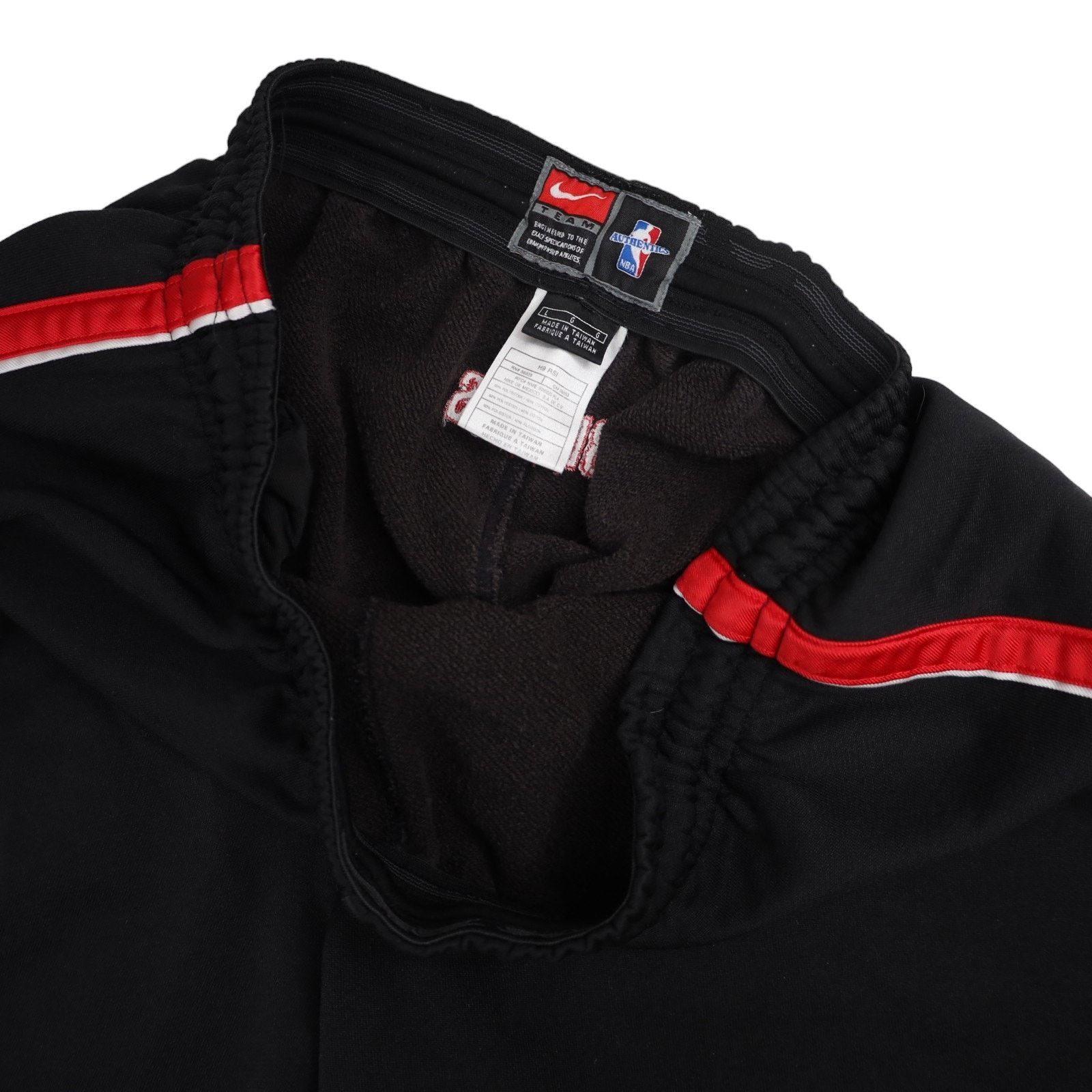 NBA × Nike × Vintage VTG Nike NBA Authentic Portland Blazers Basketball Shorts Size US 32 / EU 48 - 5 Thumbnail