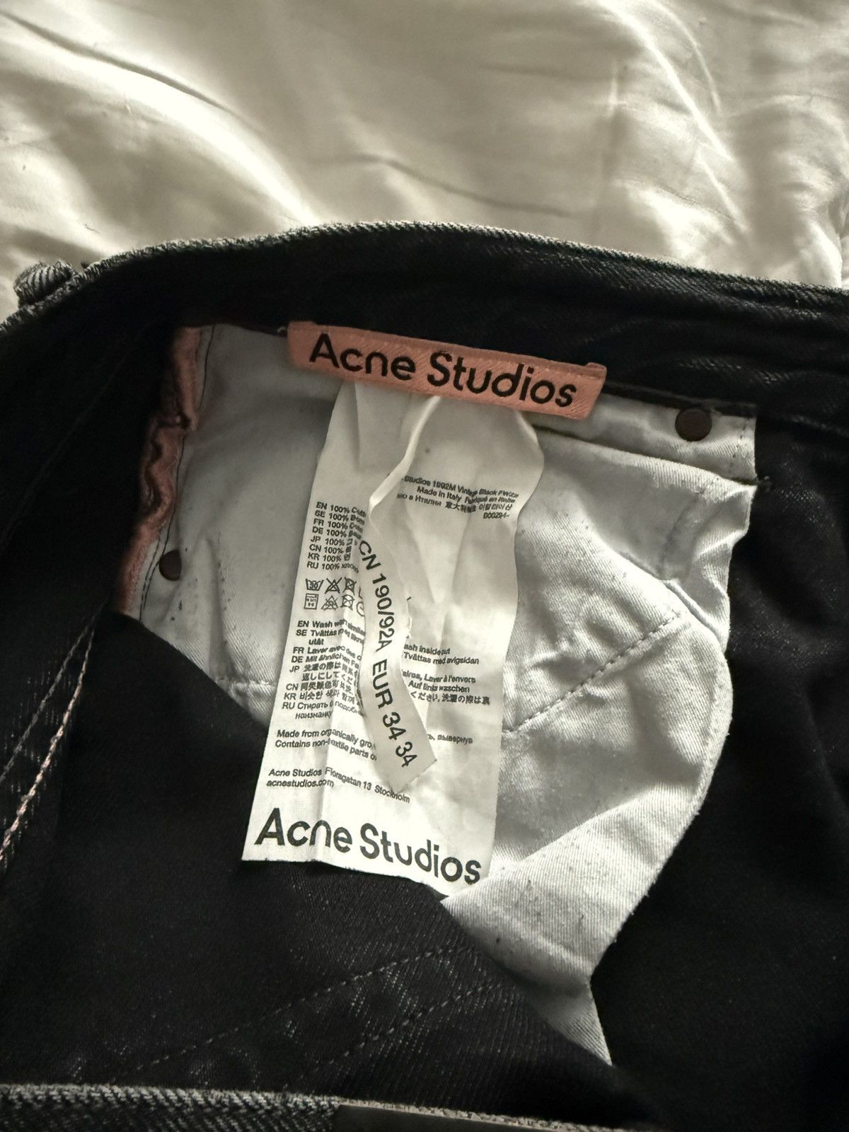 Acne Studios Acne Studios 1992m Bootcut Jeans Size US 34 / EU 50 - 10 Thumbnail
