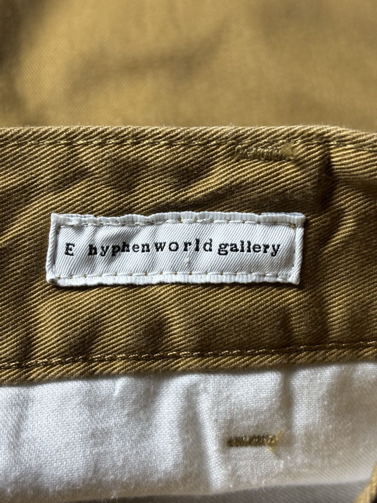 Japanese Brand E Hyphen World Gallery x Lee Super Wide Pants Size US 27 - 7 Thumbnail