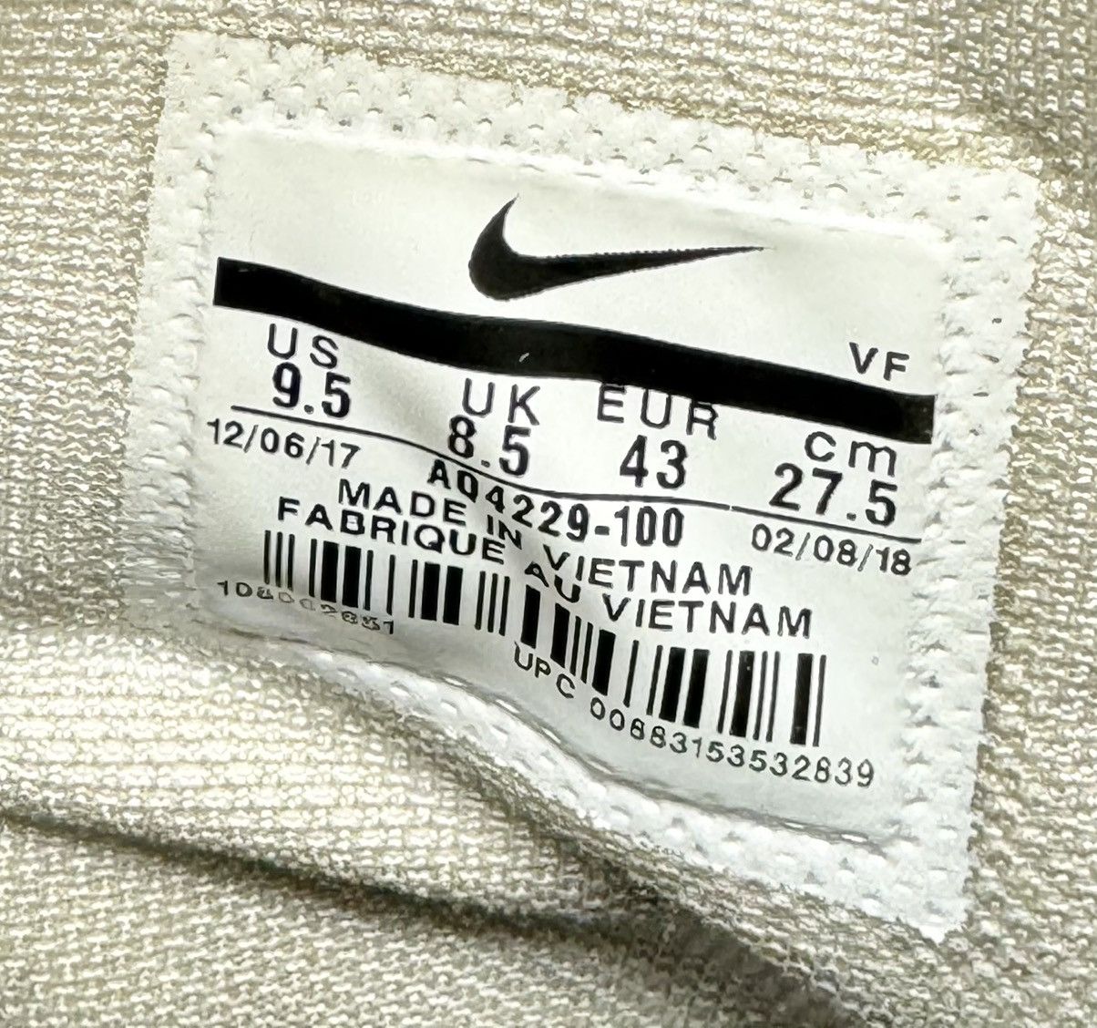 Nike Nike Air Force 1 High QS Sheed Rude Awakening size 9.5 Size US 9.5 / EU 42-43 - 15 Thumbnail