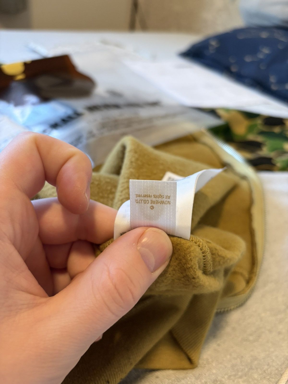 Bape Bape abc green camo crystal stone Size US L / EU 52-54 / 3 - 12 Thumbnail