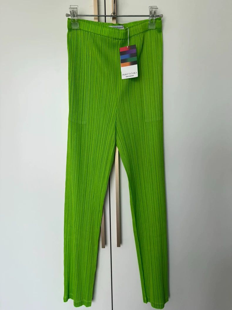 Issey Miyake Issey Miyake size:3 Green pleated pants Size 42" / US 20 - 4 Thumbnail