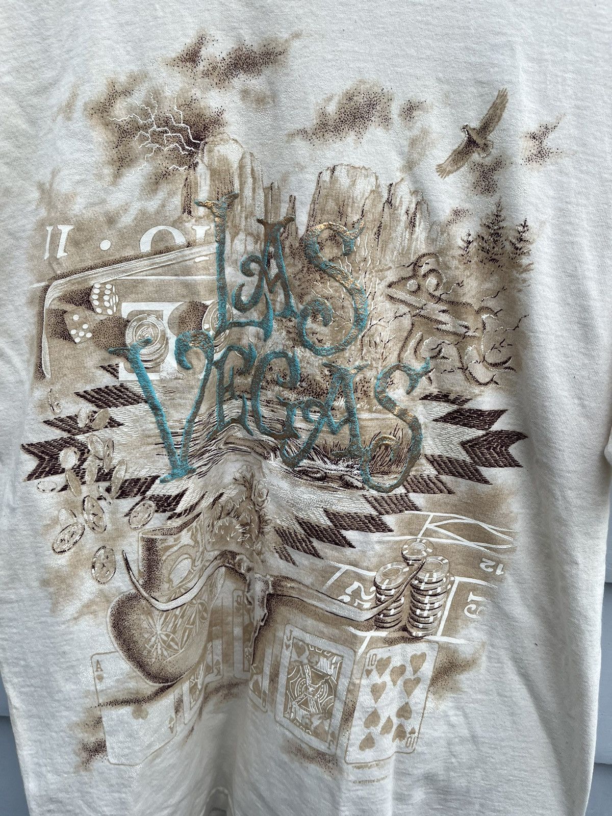 Japanese Brand Las Vegas Casino Graphic by Murina ©️Western Supply Tees Size US M / EU 48-50 / 2 - 2 Thumbnail