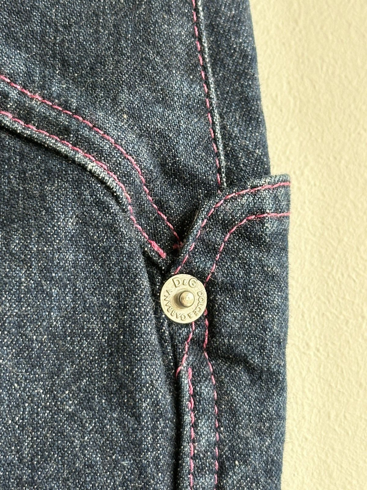 Dolce & Gabbana Vintage Dolce&Gabbana Denim Jeans Mini Skirt Size 28/42 D&G Size 28" / US 6 / IT 42 - 7 Thumbnail