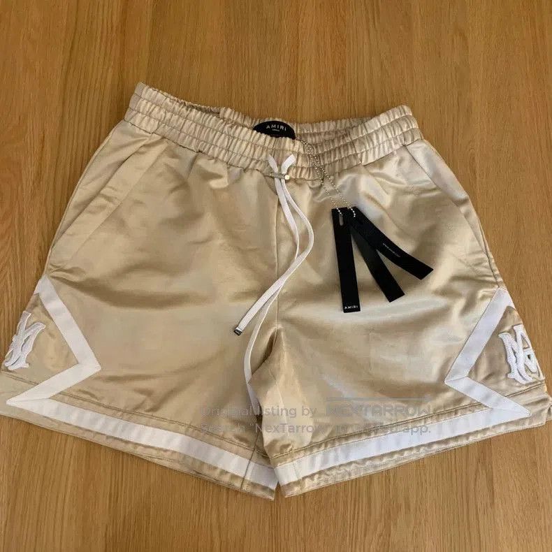 Amiri Amiri Satin Boxing Shorts Runway. Size US 37 - 3 Thumbnail
