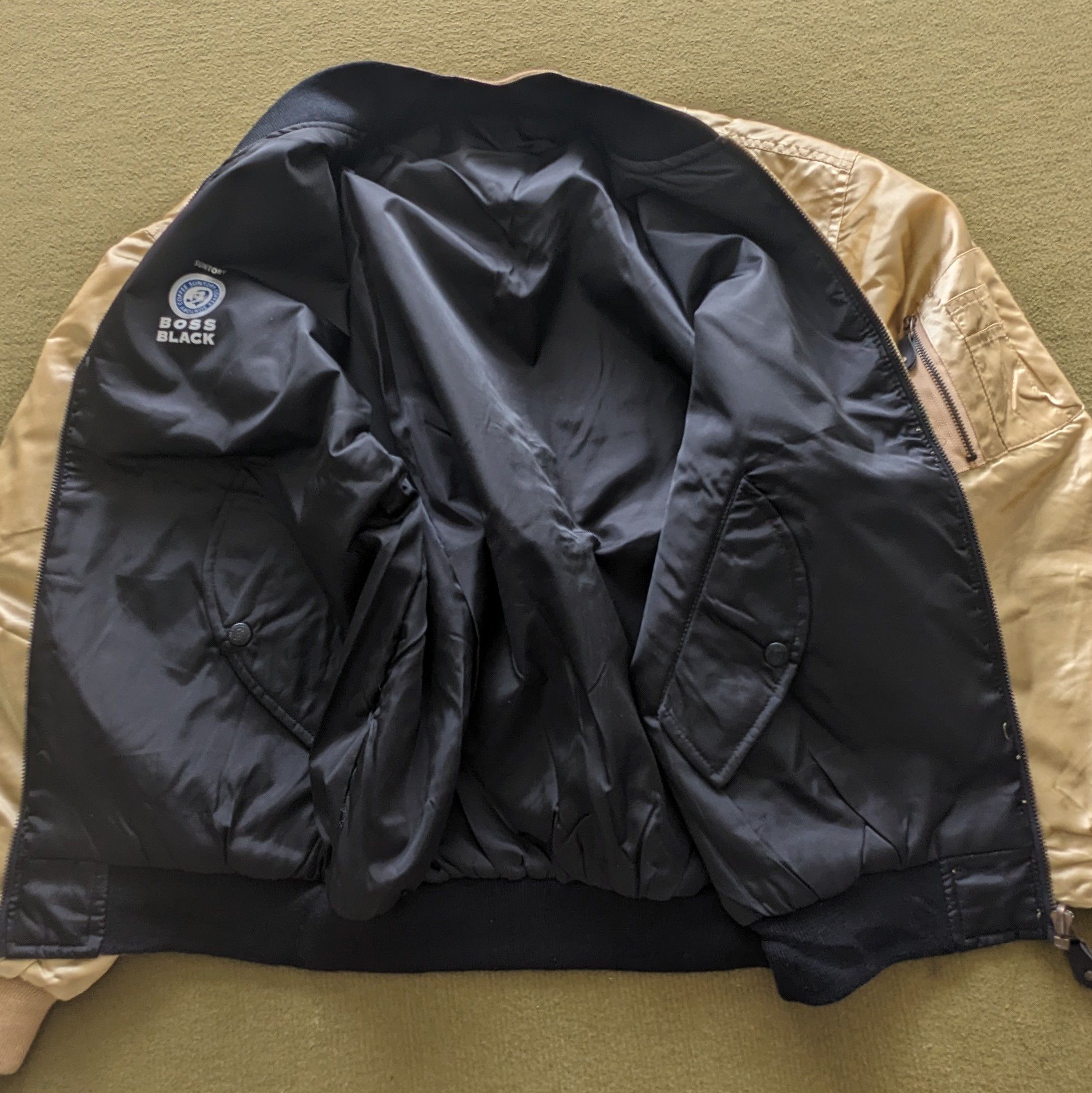Other Vintage SUNTORY COFFEE BOSS Bomber Jacket Size US L / EU 52-54 / 3 - 6 Thumbnail