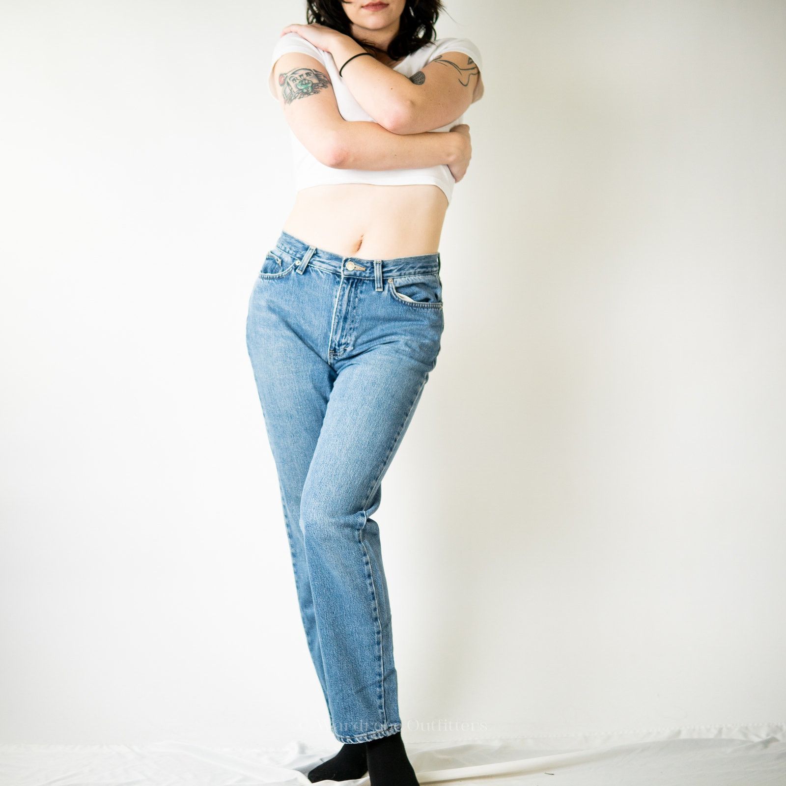 Tommy Hilfiger Vintage Y2K Tommy Hilfiger Stone Washed Mom Jeans - 30 Size 30" / US 8 / IT 44 - 3 Thumbnail