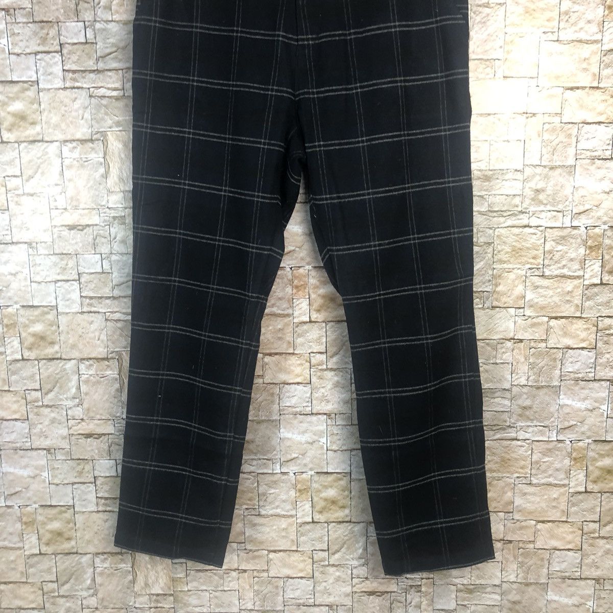 Harris Tweed Harris Tweed Dark Blue Checkred Pants #A358 Size US 30 / EU 46 - 3 Thumbnail