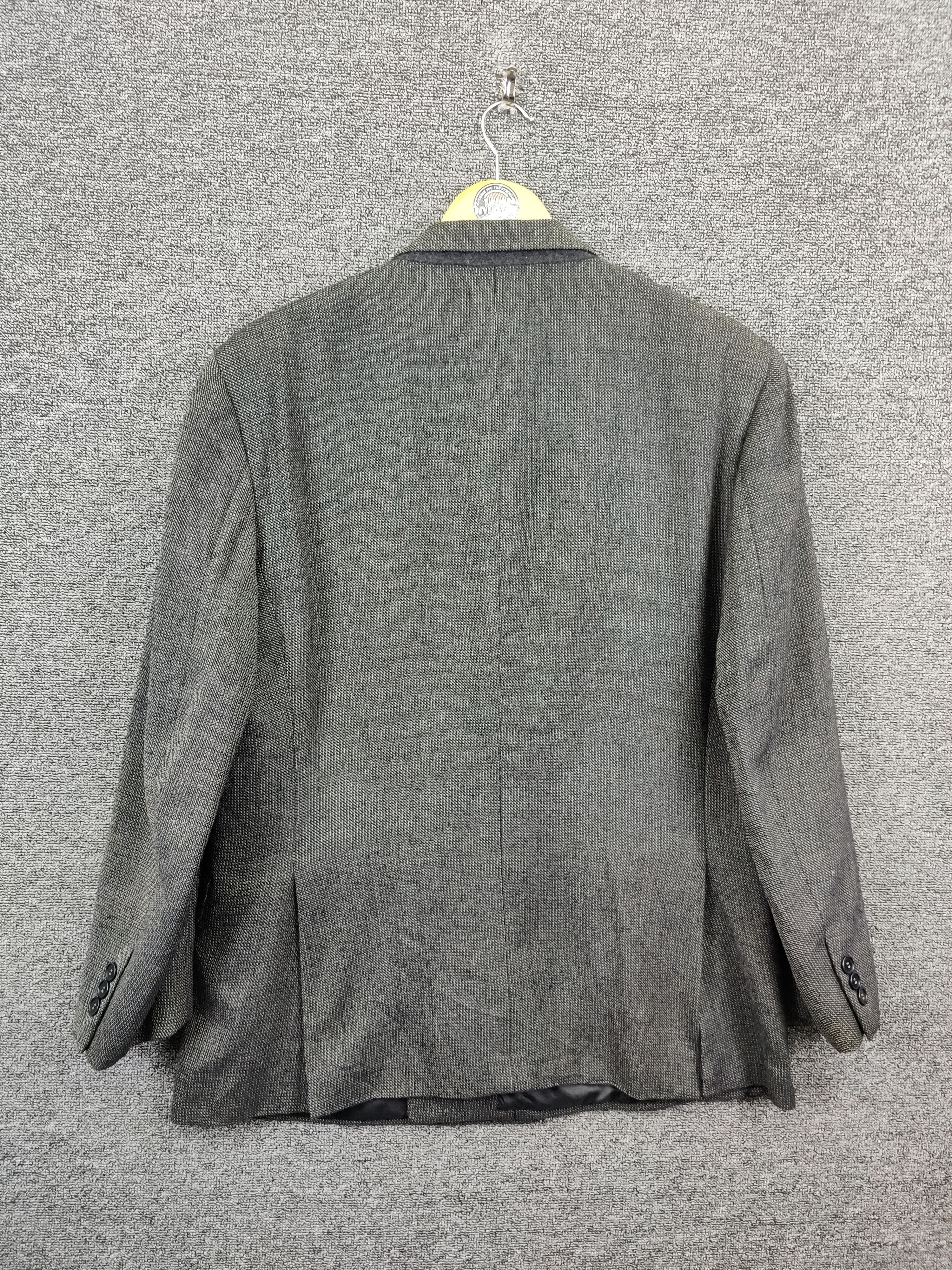 Yves Saint Laurent Vintage Yves Saint Laurent Wool Double Breasted Blazer Size US L / EU 52-54 / 3 - 6 Thumbnail