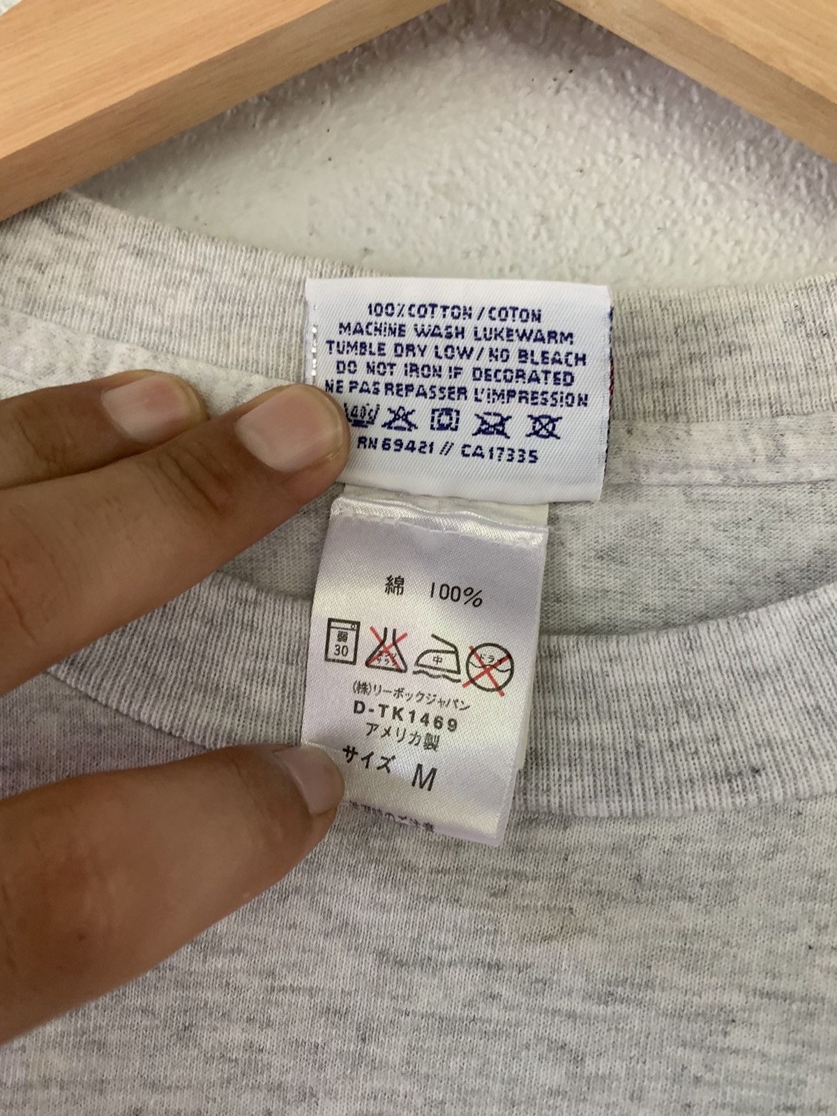 Reebok × Vintage Vintage Reebok Tee Size US M / EU 48-50 / 2 - 6 Thumbnail