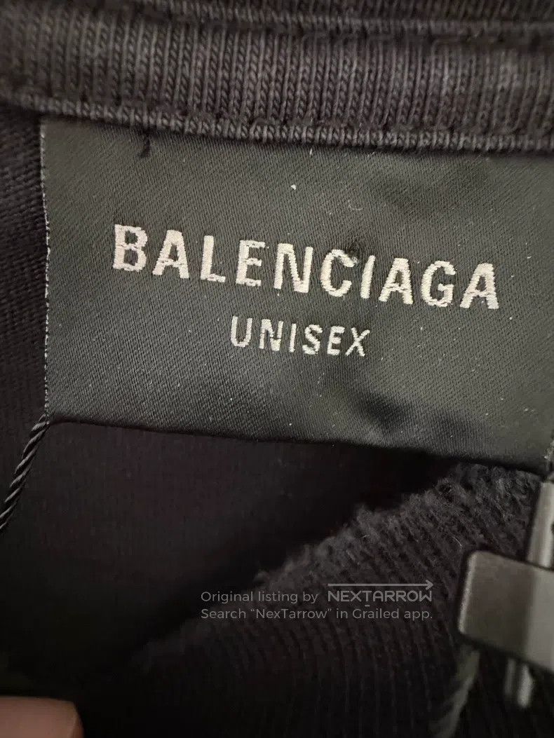 Balenciaga Balenciaga Blurred Letter Logo Short Sleeve T-Shirt Size US M / EU 48-50 / 2 - 3 Thumbnail
