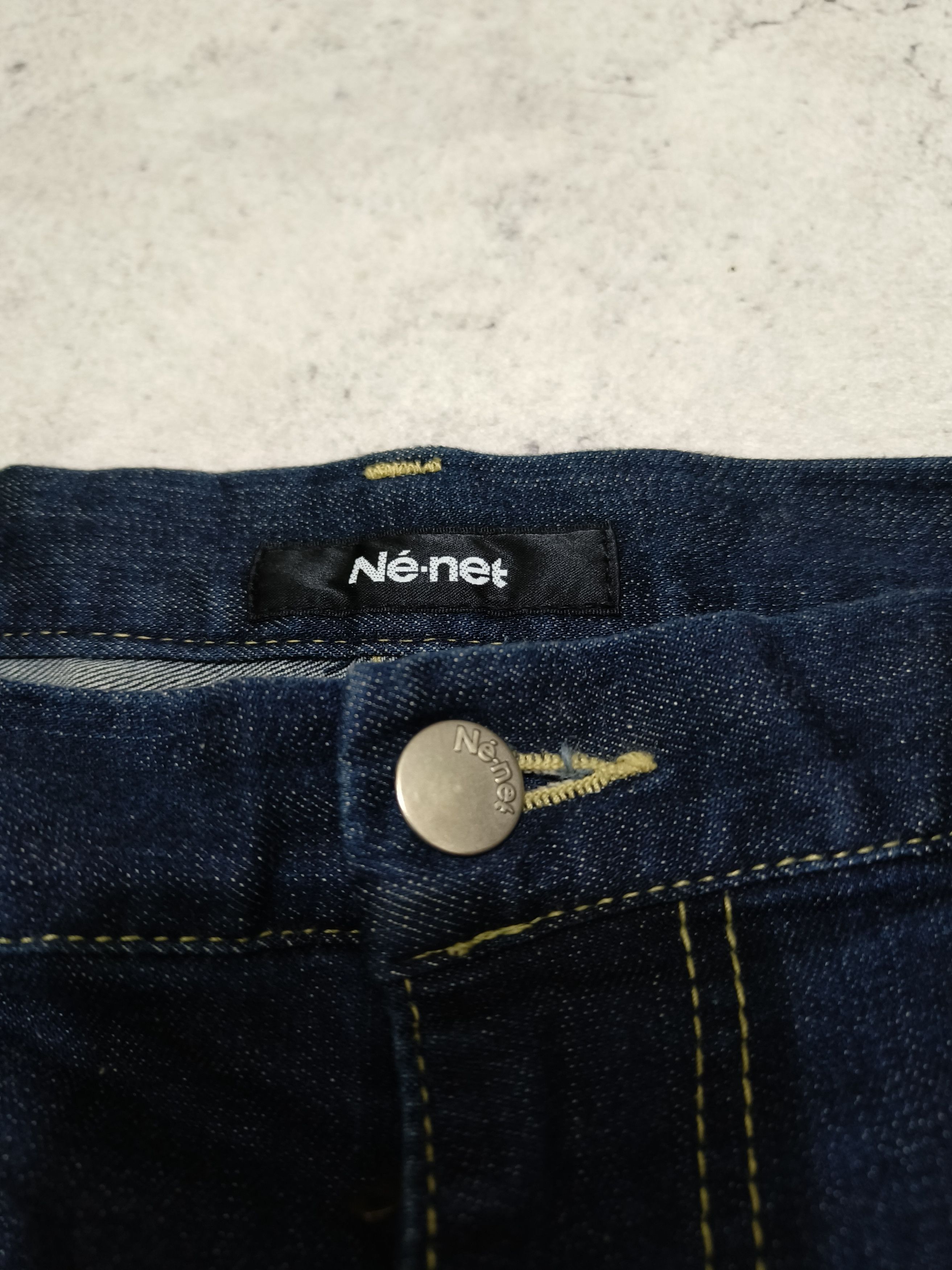 Issey Miyake Vintage Y2K Ne-net by Issey Miyake Avant-Garde Denim Jeans Size US 32 / EU 48 - 7 Thumbnail
