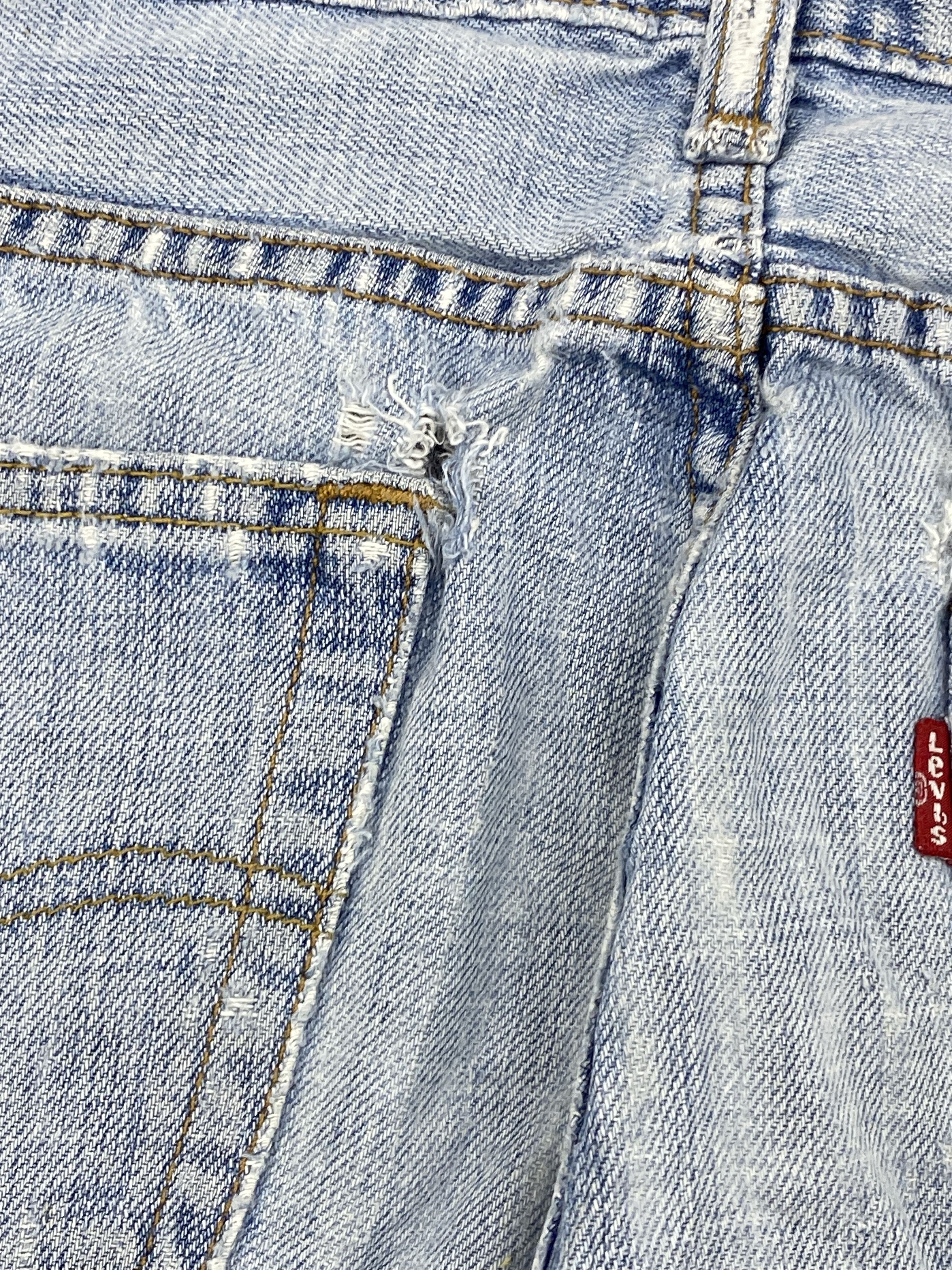 Levi's Vintage Levis 527 Bootcut Jeans Distressed DP2707 Size US 28 / EU 44 - 15 Thumbnail
