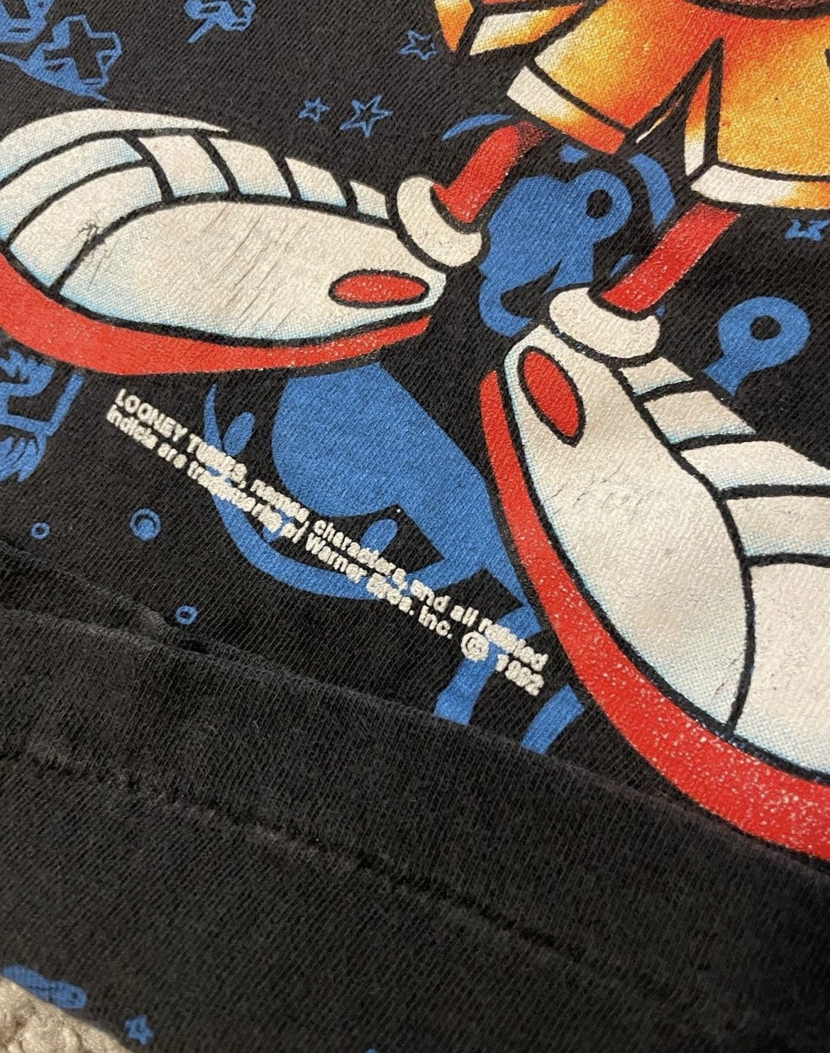 Vintage Vintage 90s Looney Tunes Shirt XL All Over Print Made In USA Size US XL / EU 56 / 4 - 3 Thumbnail
